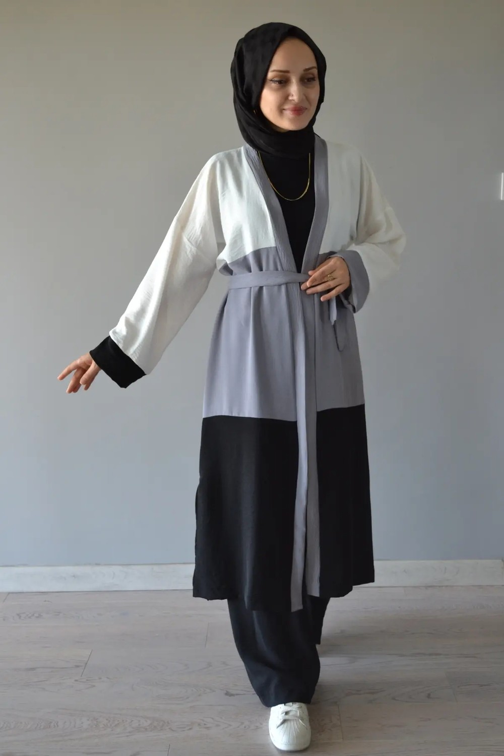 Aysun Aydemir Üç Renk Aerobin Ikili Kimono Takım görsel 6