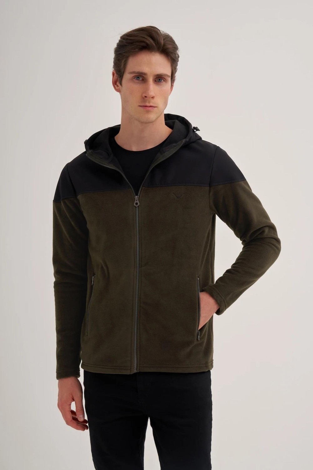 Cazador 5639 Erkek Polar Sweatshirt Hırka görsel 2