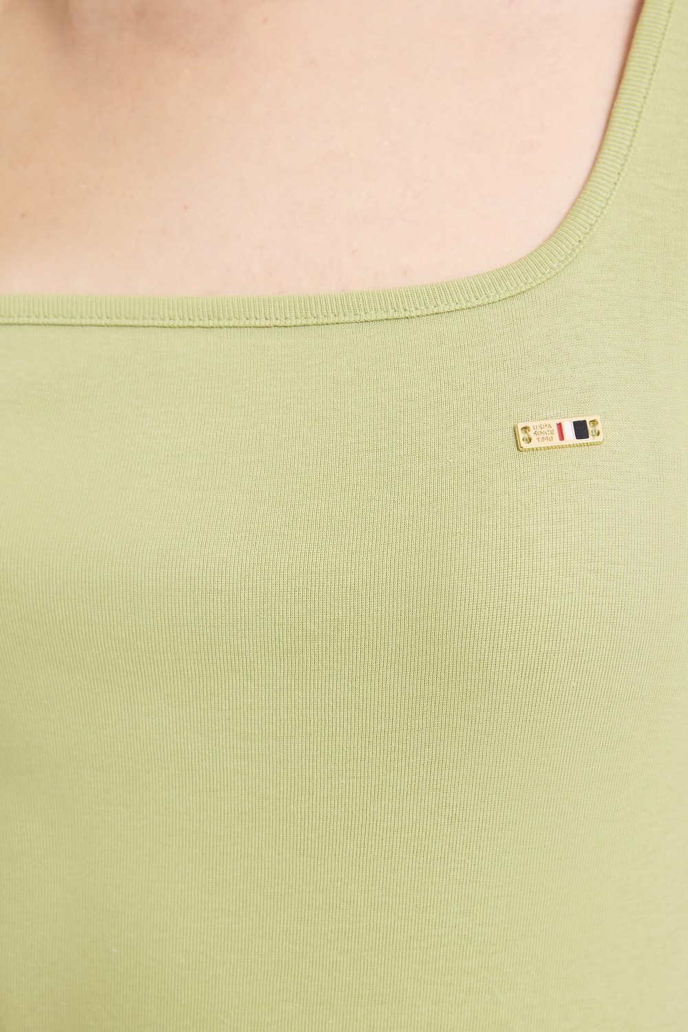 U.S. Polo Assn. Kadın Çağla Elbise (Örme) 50323553-VR016 görsel 6