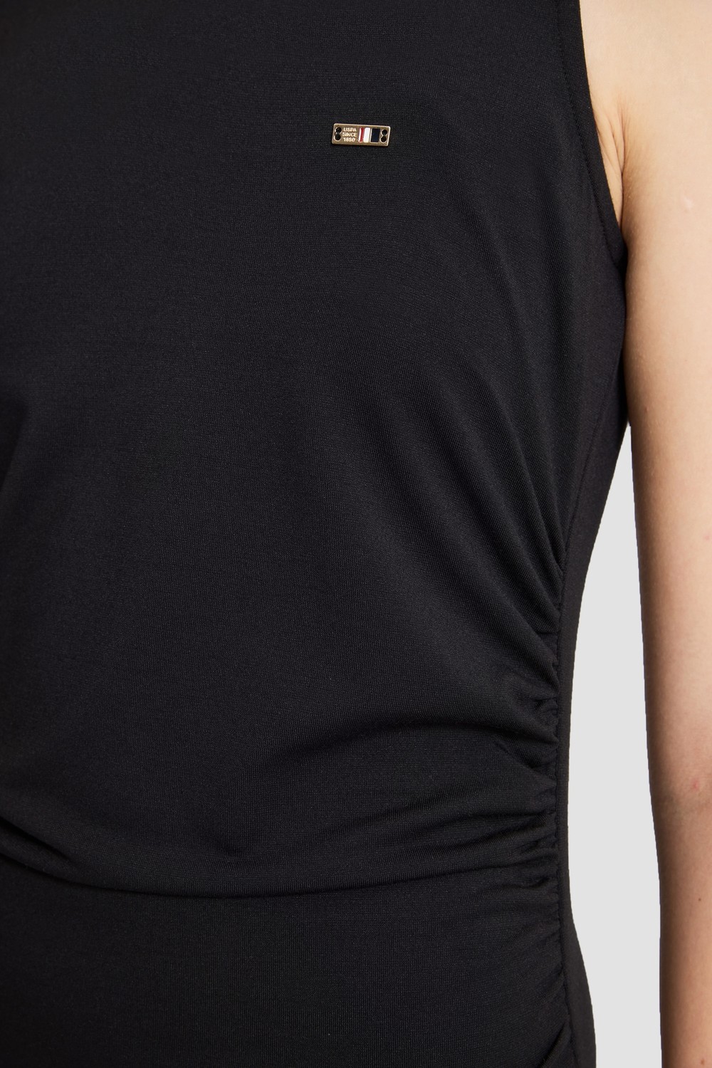 U.S. Polo Assn. Kadın Siyah Elbise (Örme) 50323477-VR046 görsel 6