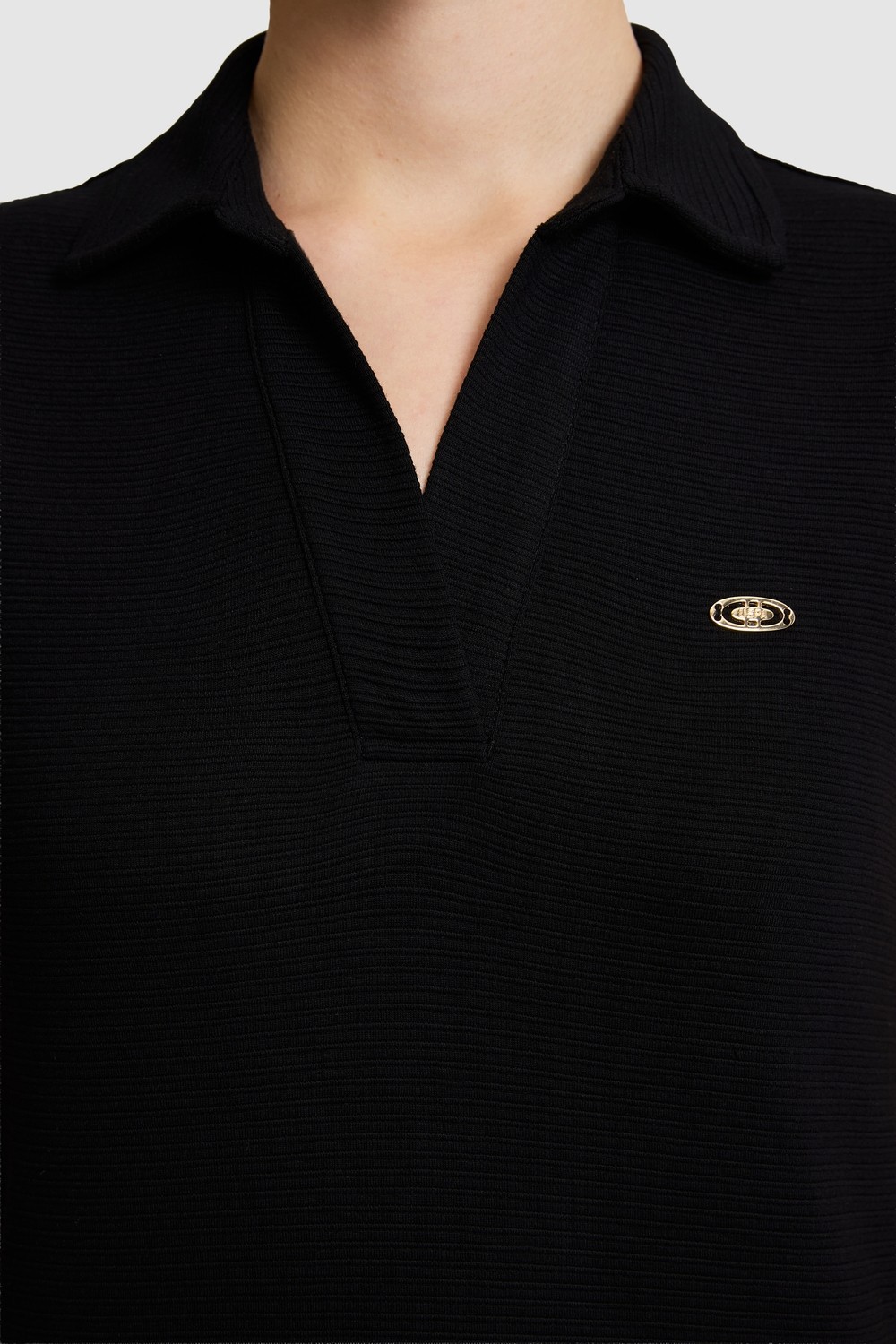 U.S. Polo Assn. Kadın Siyah Elbise (Örme) 50321807-VR046 görsel 6