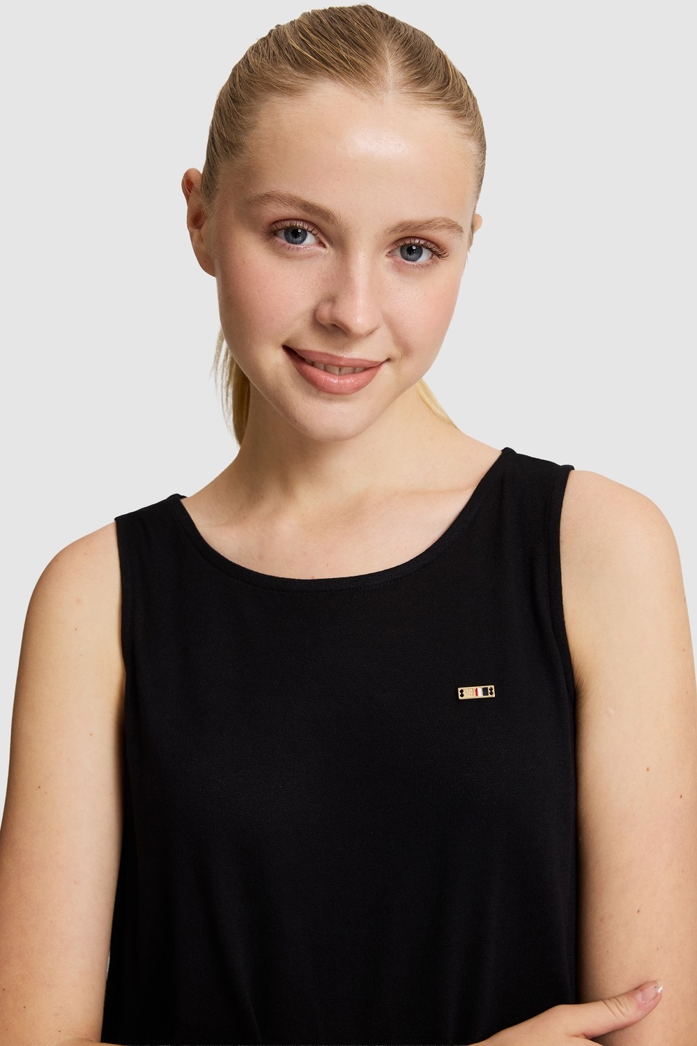 U.S. Polo Assn. Kadın Lacivert Tişört Basic 50323548-VR033 görsel 8