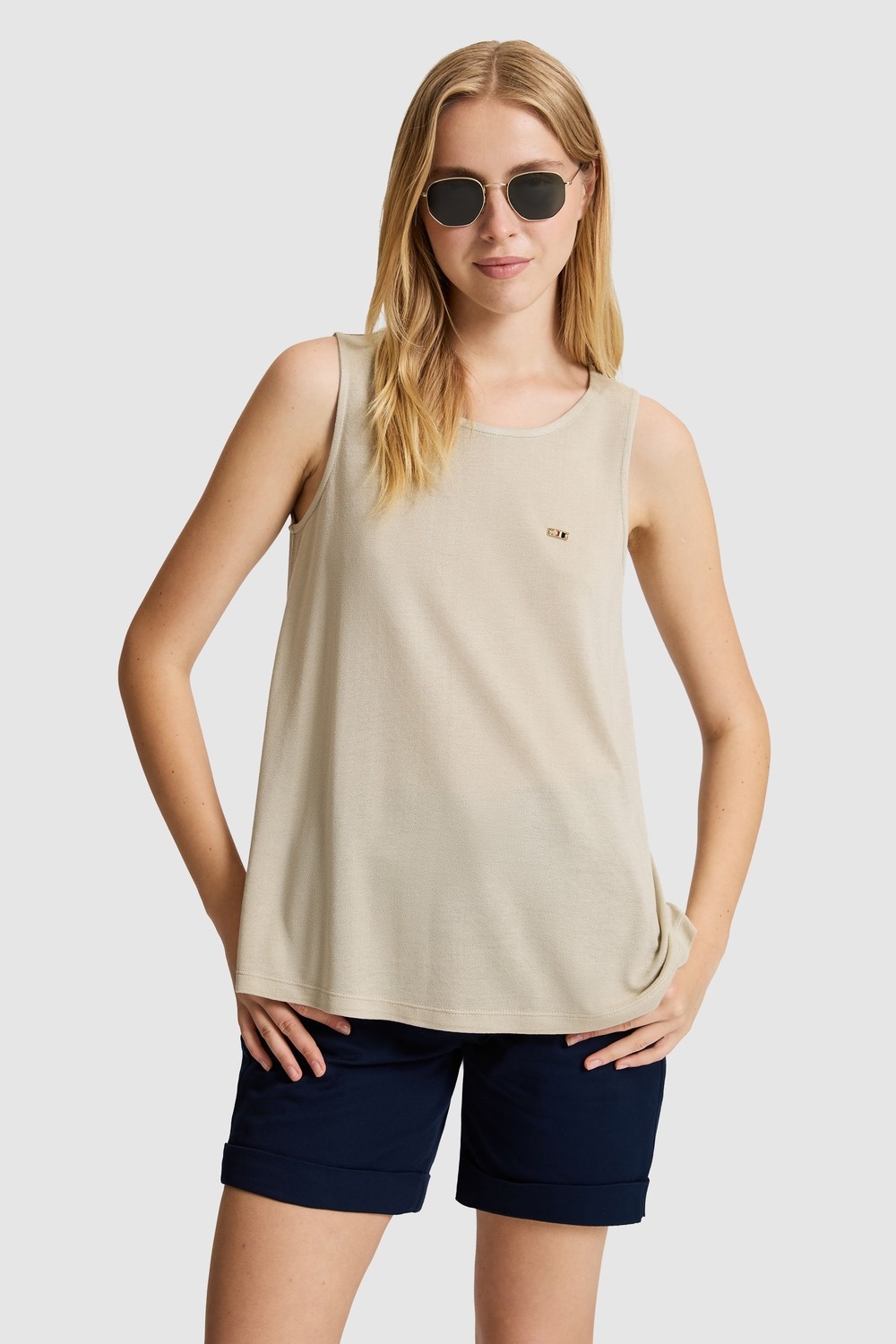 U.S. Polo Assn. Kadın Lacivert Tişört Basic 50323548-VR033