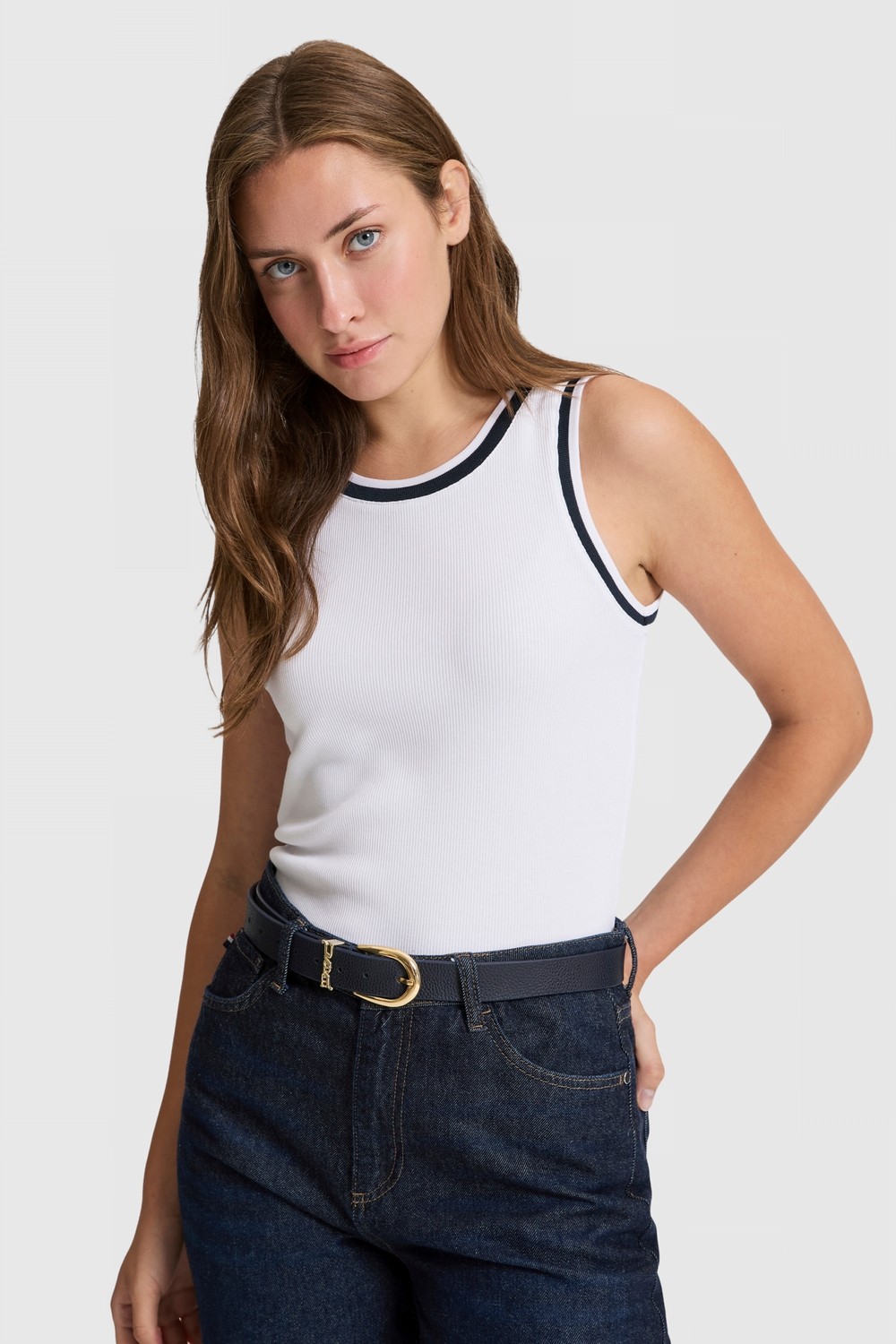 U.S. Polo Assn. Kadın Lacivert Tişört 50323430-VR033 görsel 3