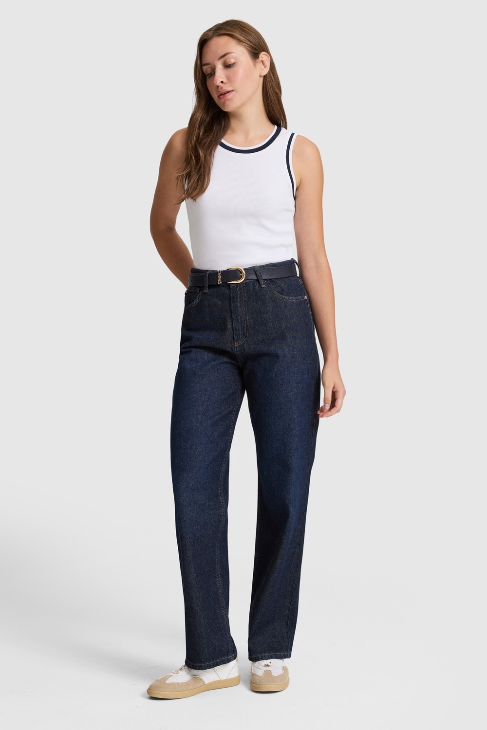 U.S. Polo Assn. Kadın Lacivert Tişört 50323430-VR033 görsel 4