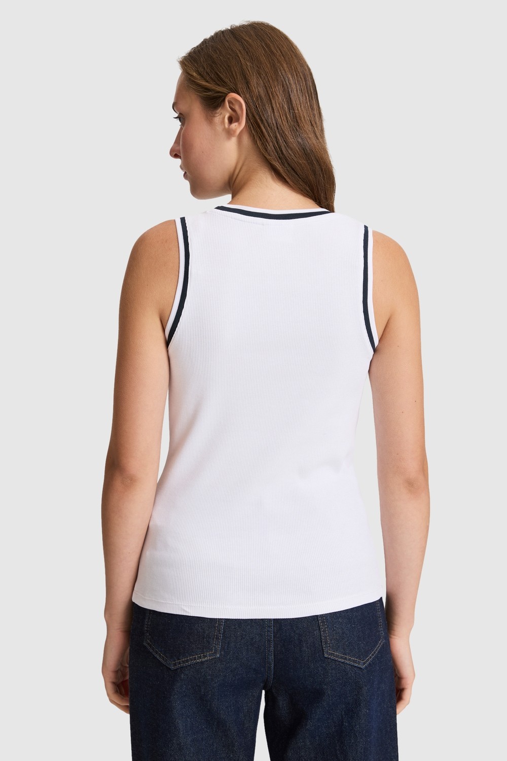 U.S. Polo Assn. Kadın Lacivert Tişört 50323430-VR033 görsel 5
