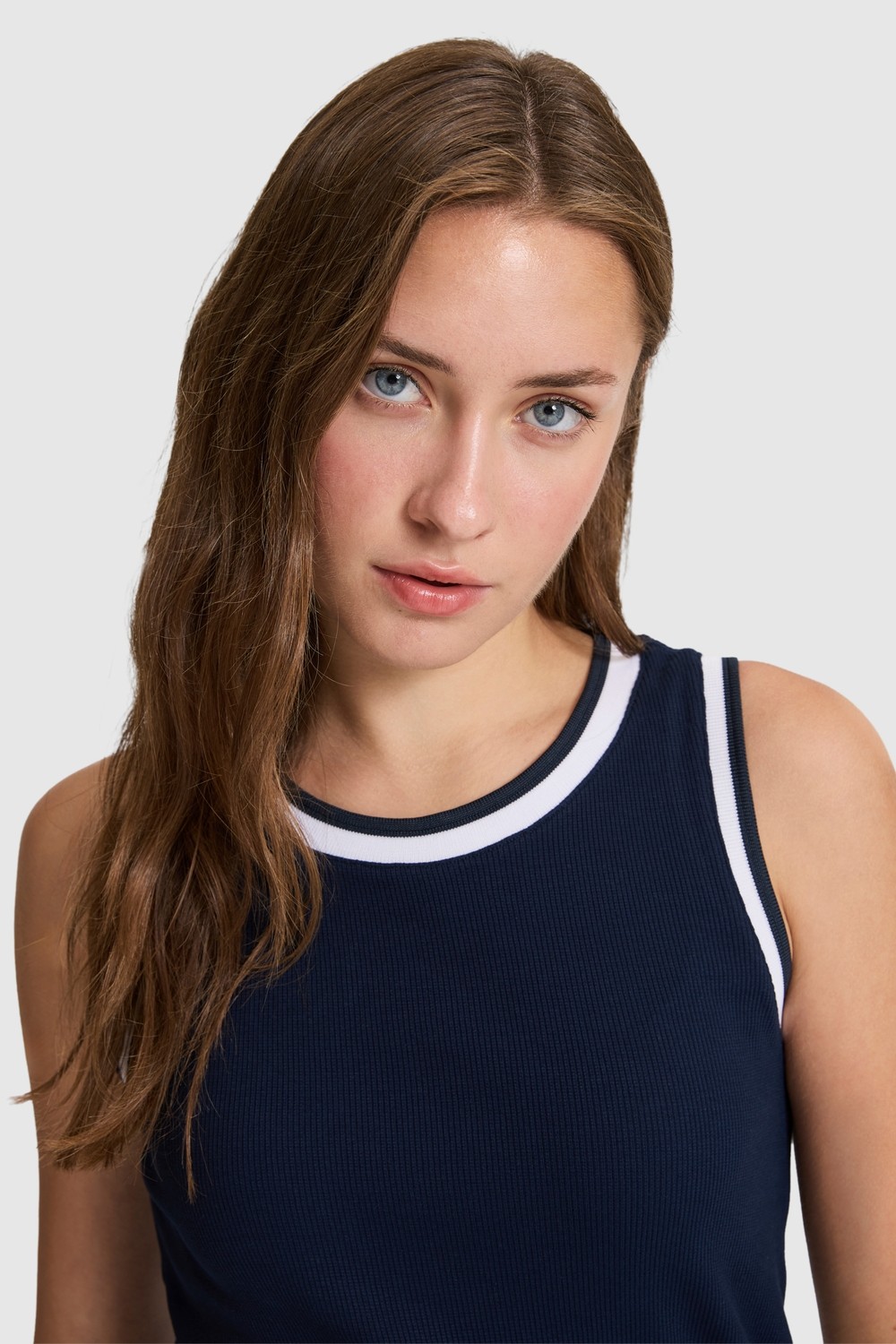 U.S. Polo Assn. Kadın Lacivert Tişört 50323430-VR033 görsel 8