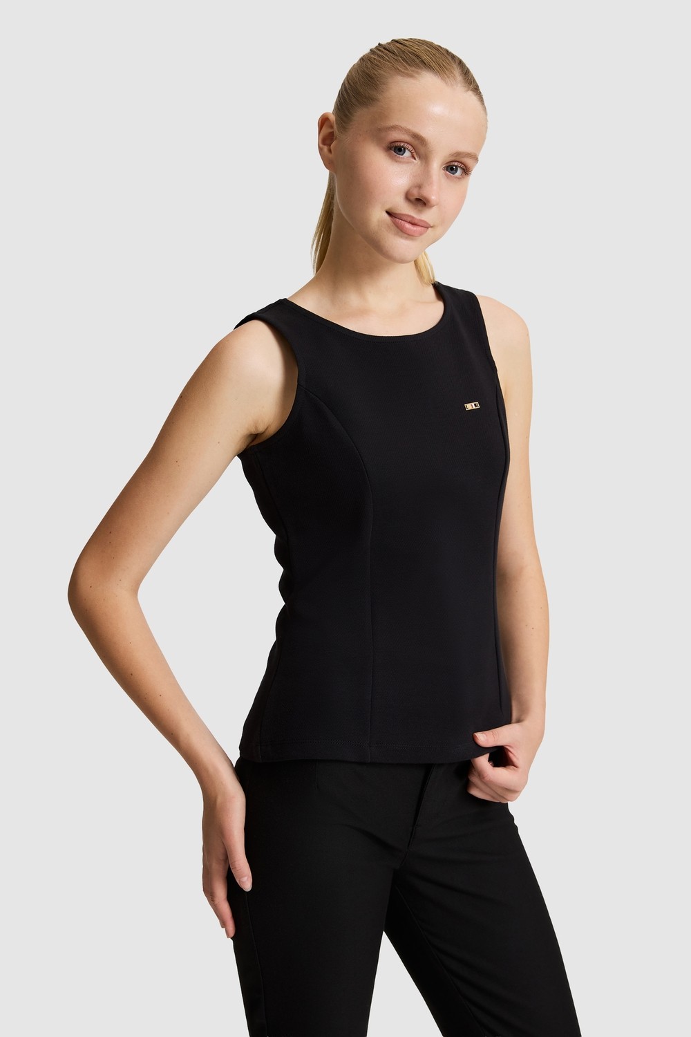 U.S. Polo Assn. Kadın Kahverengi Tişört 50323466-VR029 görsel 3