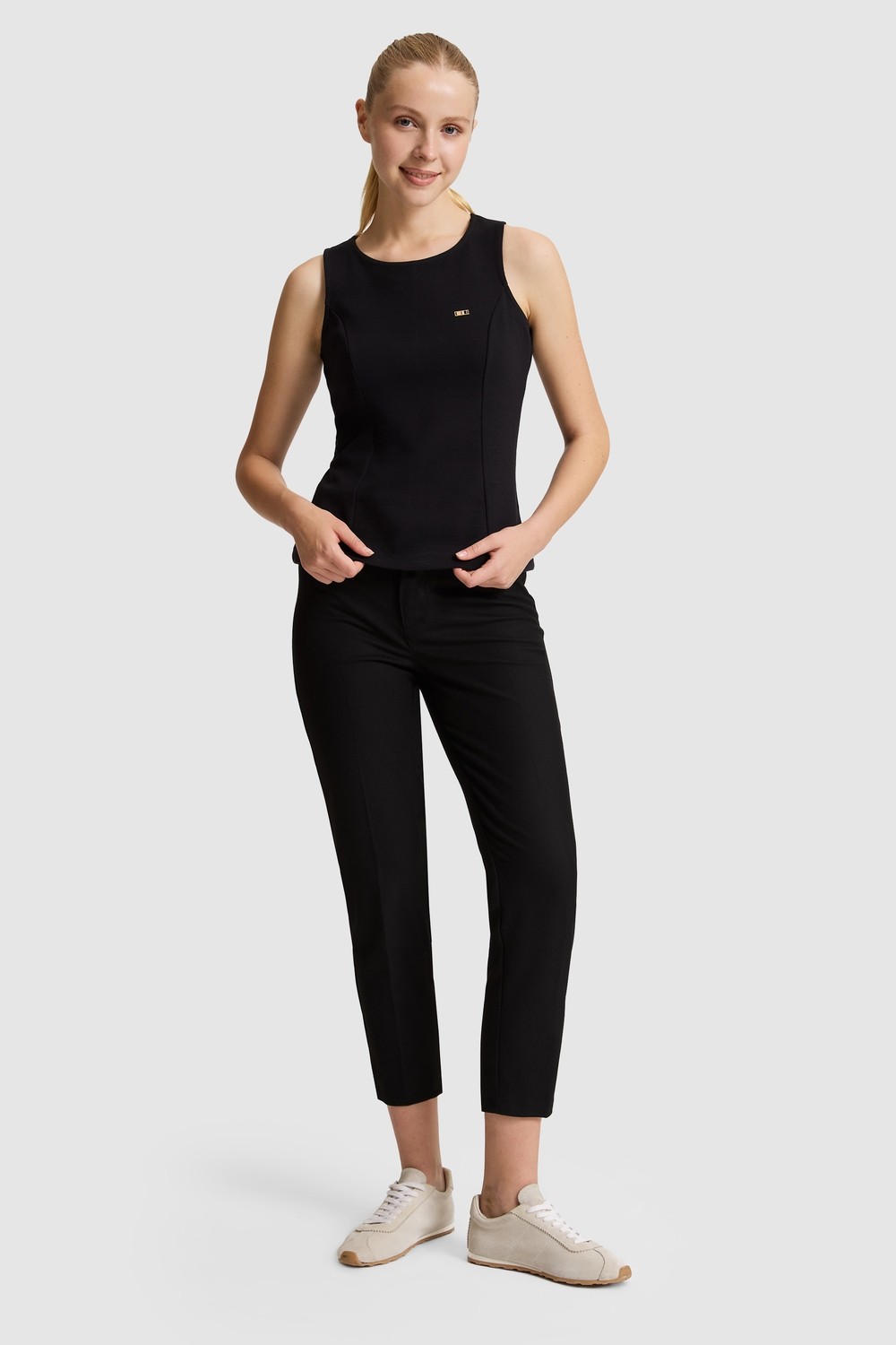 U.S. Polo Assn. Kadın Kahverengi Tişört 50323466-VR029 görsel 4