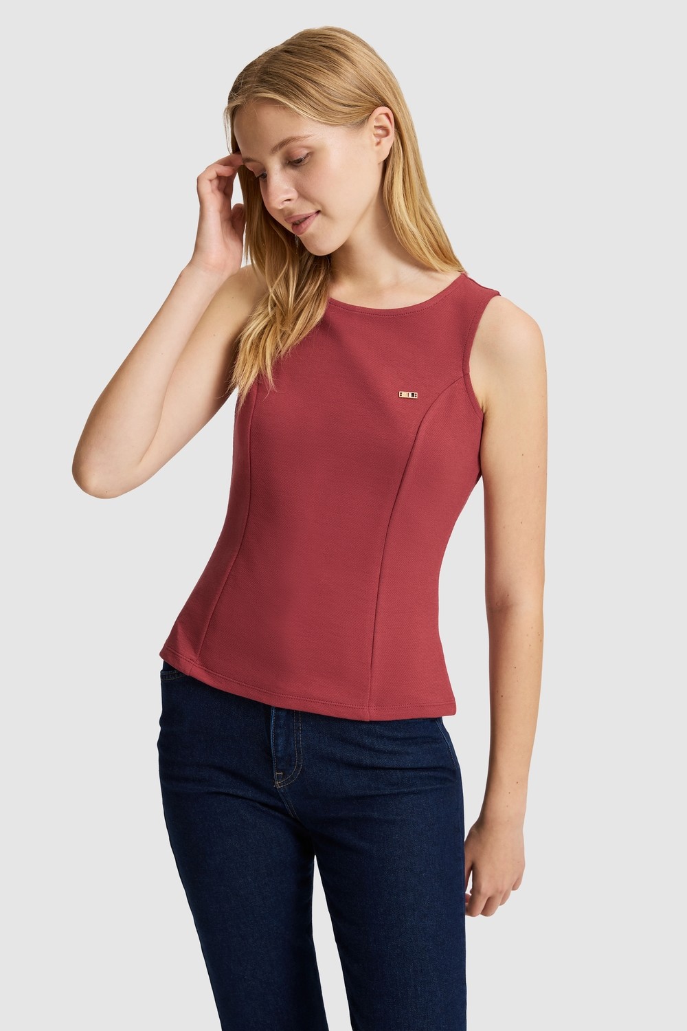 U.S. Polo Assn. Kadın Kahverengi Tişört 50323466-VR029
