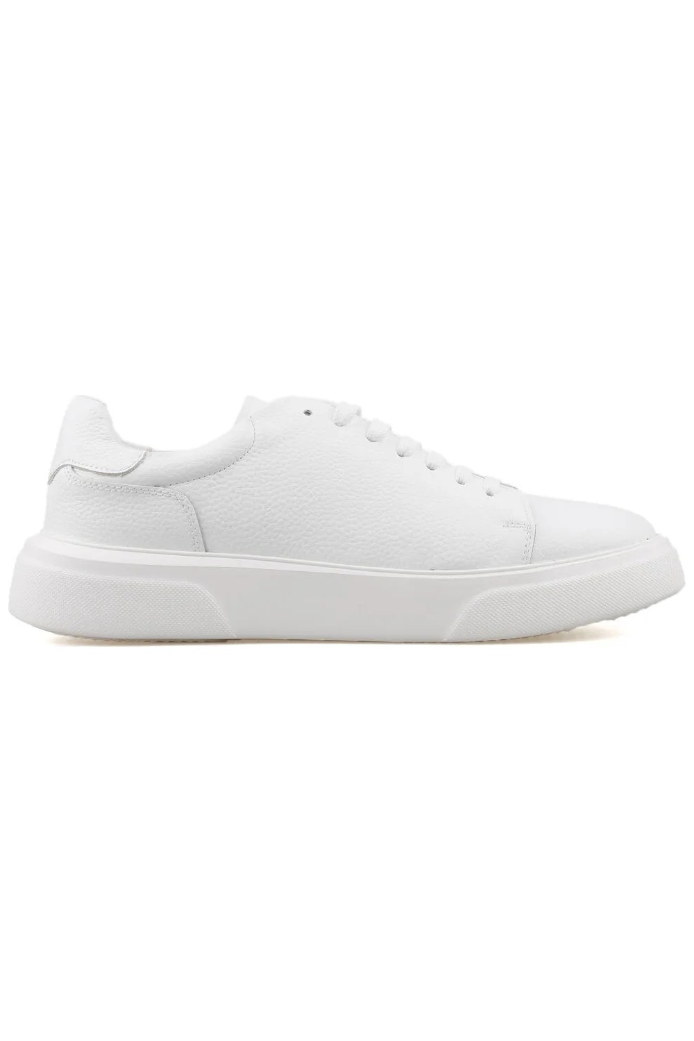 Lufian Tommy Erkek Deri Sneaker Ayakkabı Lacivert görsel 7