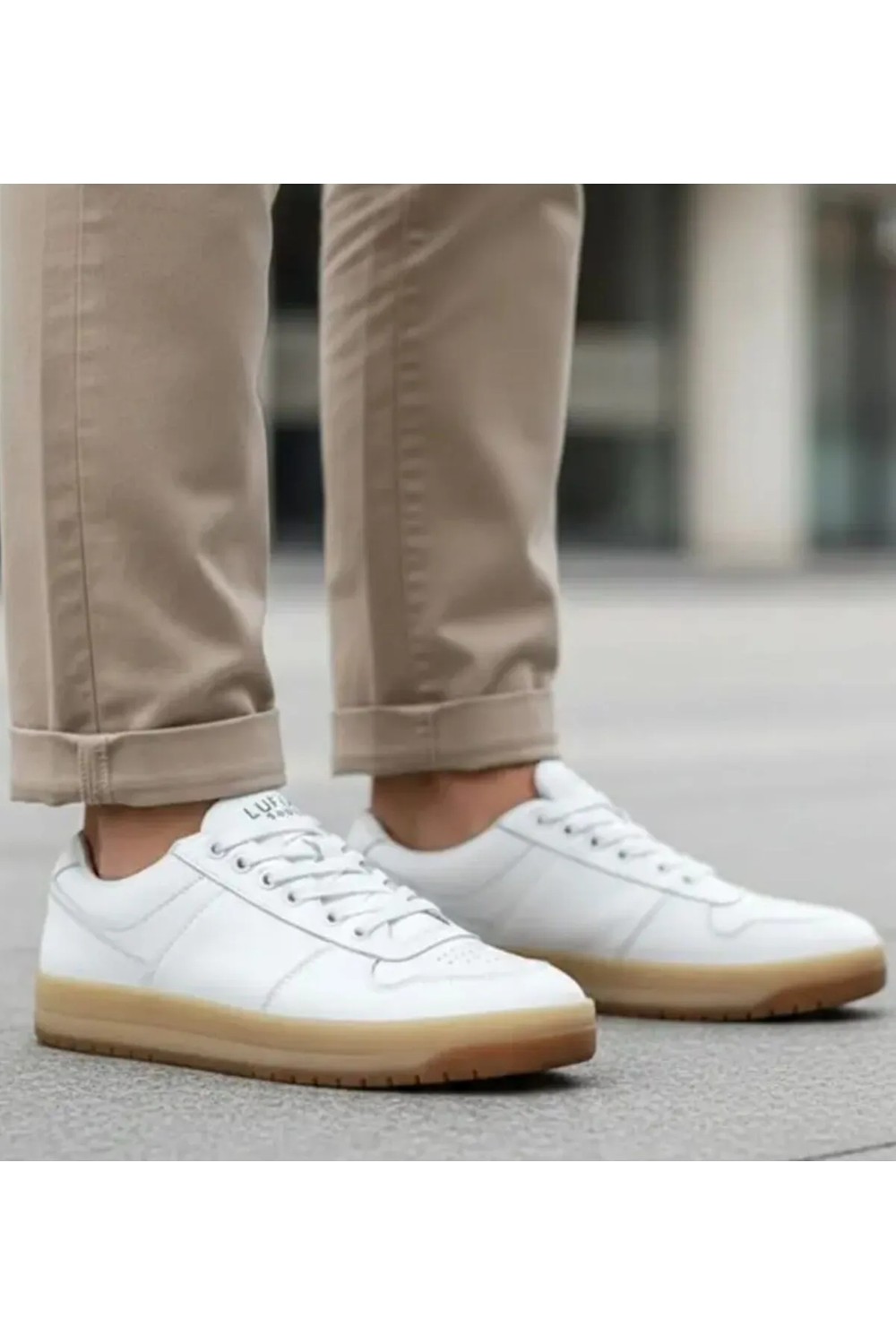 Lufian Omar Erkek Sneaker Ayakkabı Siyah görsel 8