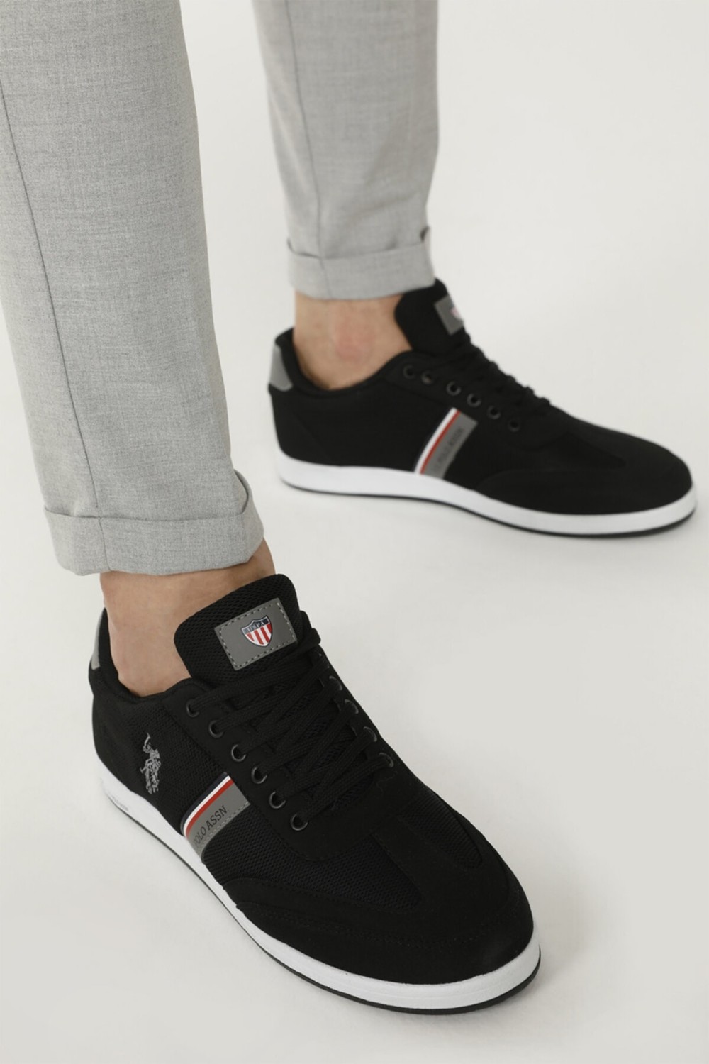 U.S. Polo Assn. Kares 2fx Siyah Erkek Sneaker görsel 4