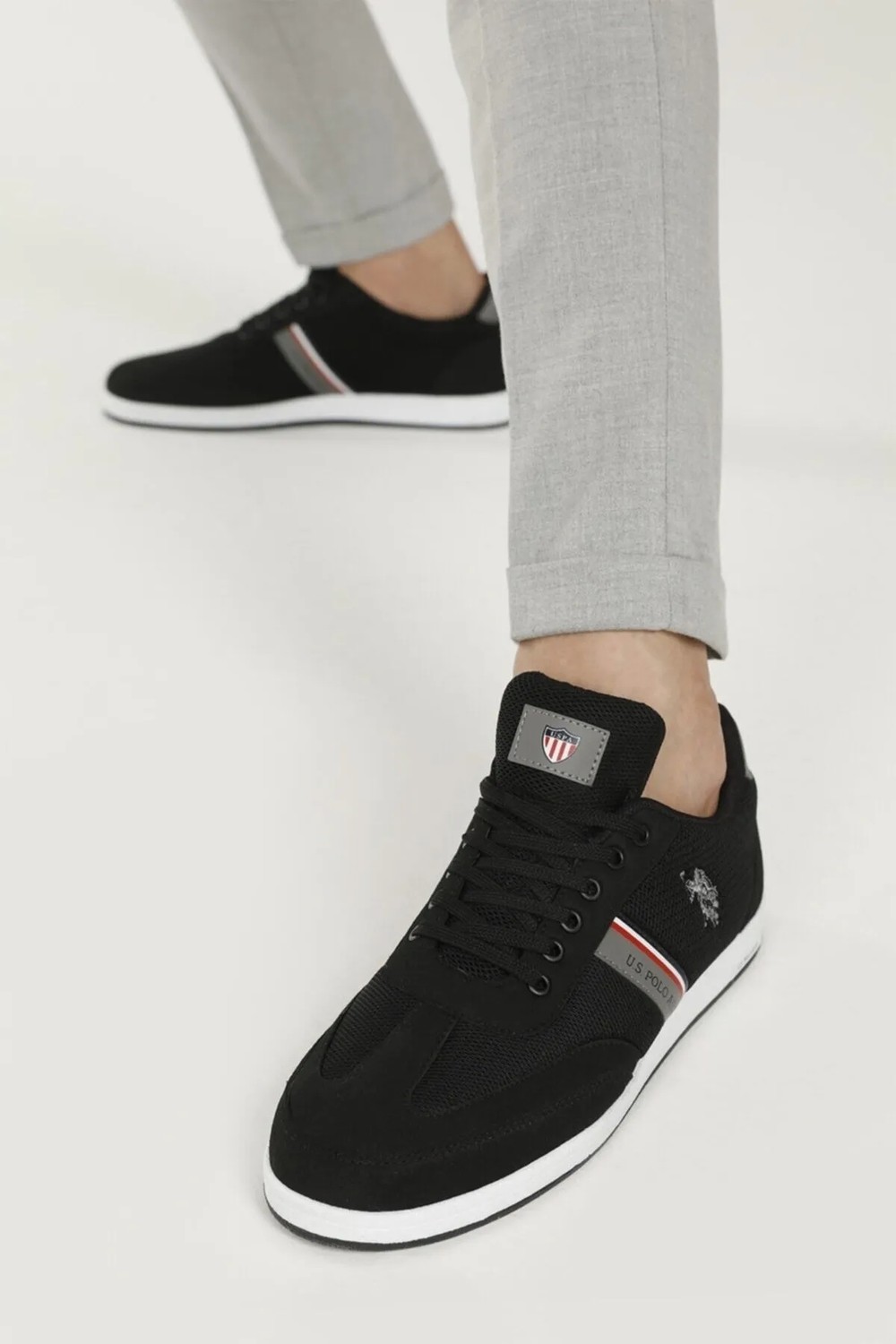 U.S. Polo Assn. Kares 2fx Siyah Erkek Sneaker görsel 5