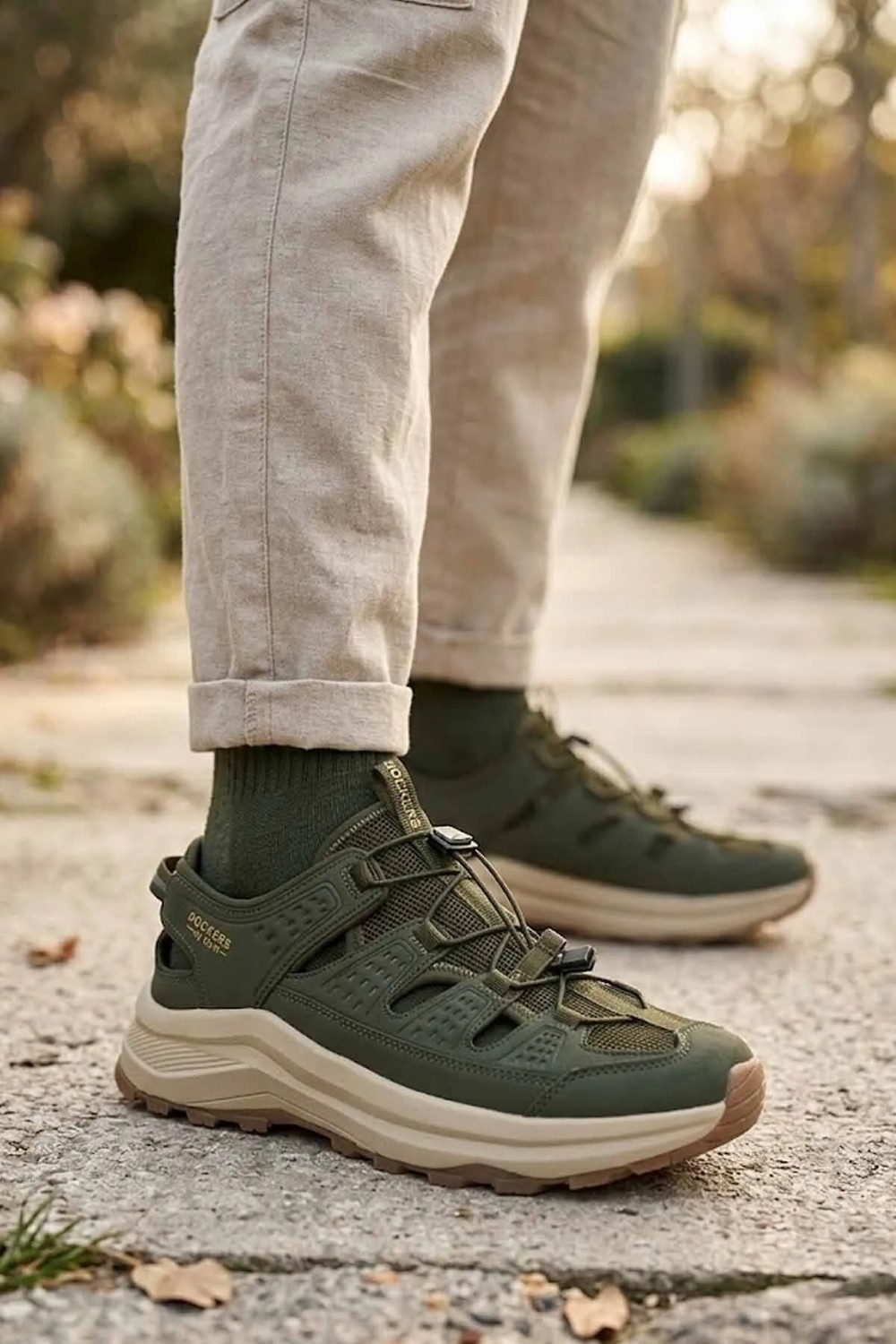 Dockers by Gerli Dorock Haki Erkek Spor Ayakkabı görsel 6