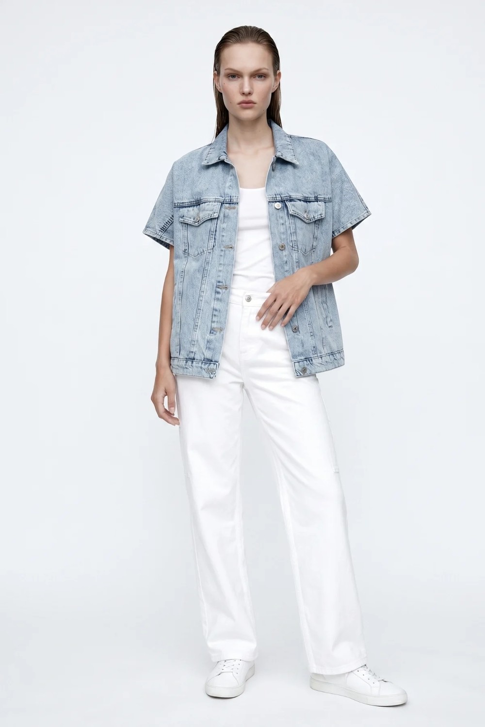 Hakke Modern Kesim Denim Panço görsel 4
