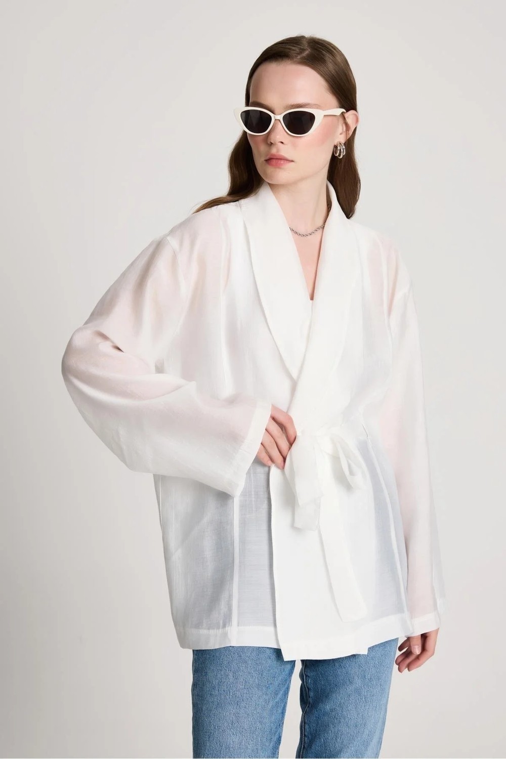 Minaaise Lara Kimono Ekru 29192