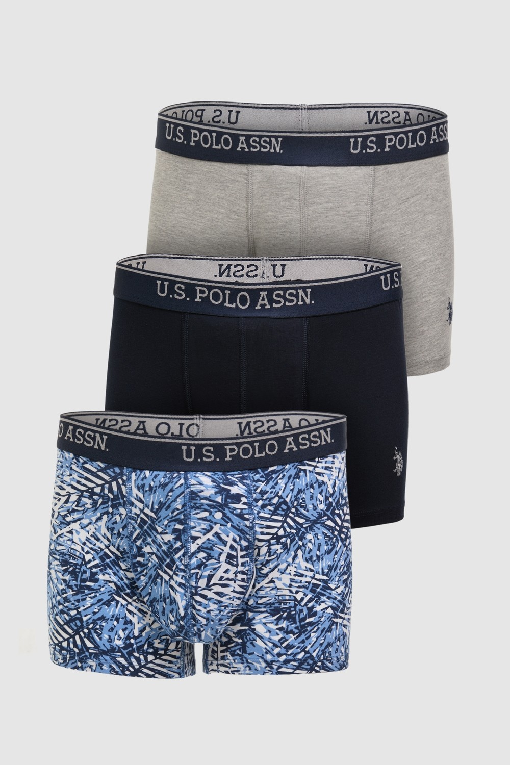 U.S. Polo Assn. Erkek Gri Melanj Iç Giyim Alt 50326489-VR086