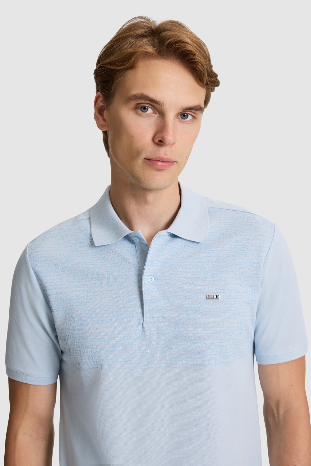 U.S. Polo Assn. Erkek Açık Mavi Tişört 50326985-VR003 görsel 8