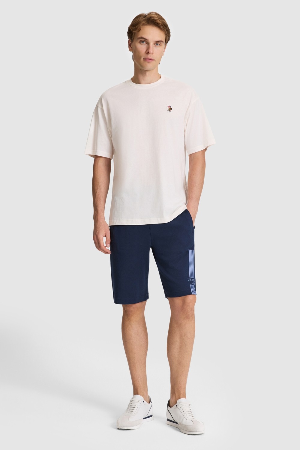 U.S. Polo Assn. Erkek Lacivert Şort (Örme) 50327204-VR033