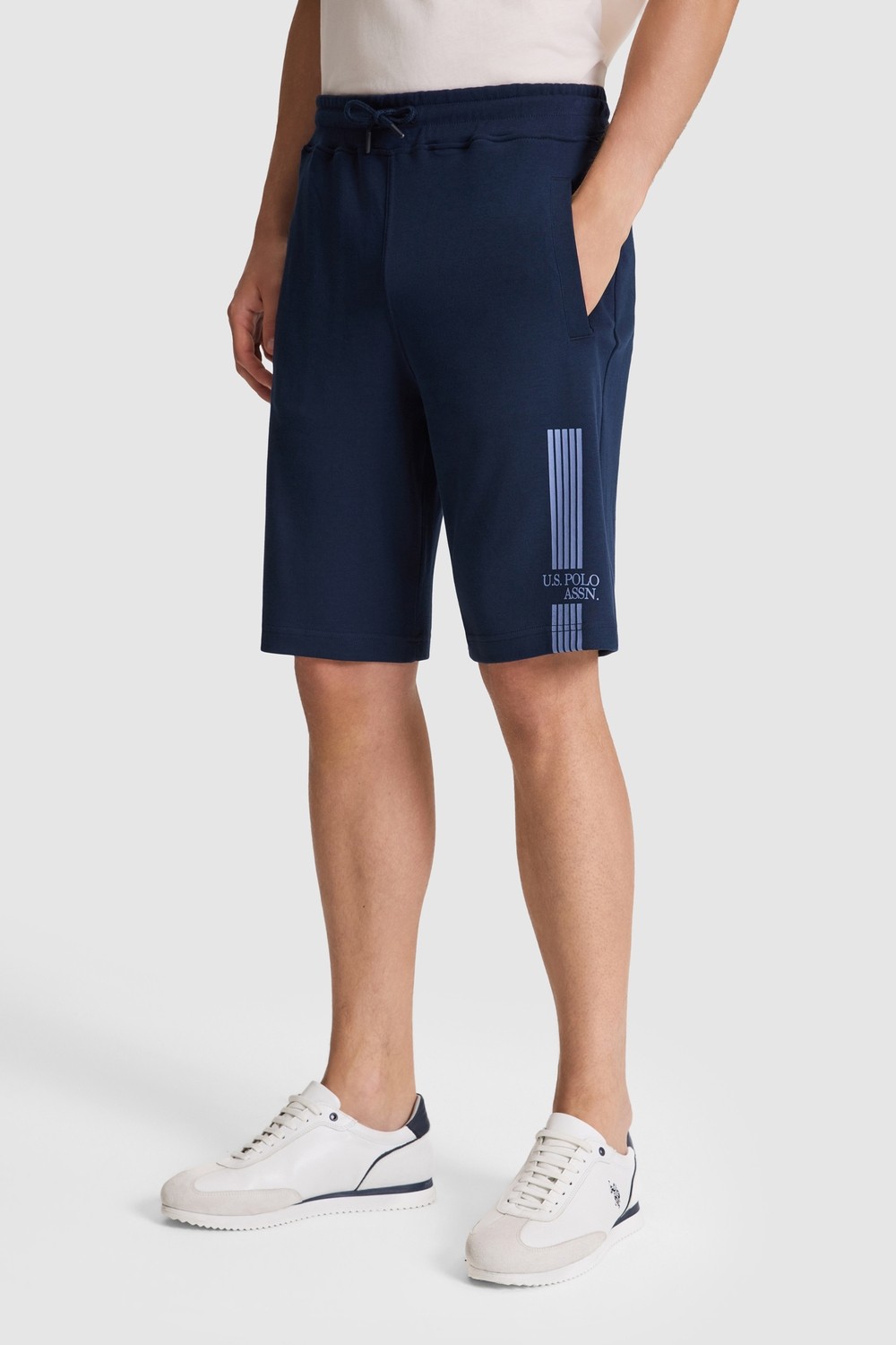 U.S. Polo Assn. Erkek Lacivert Şort (Örme) 50327204-VR033 görsel 4