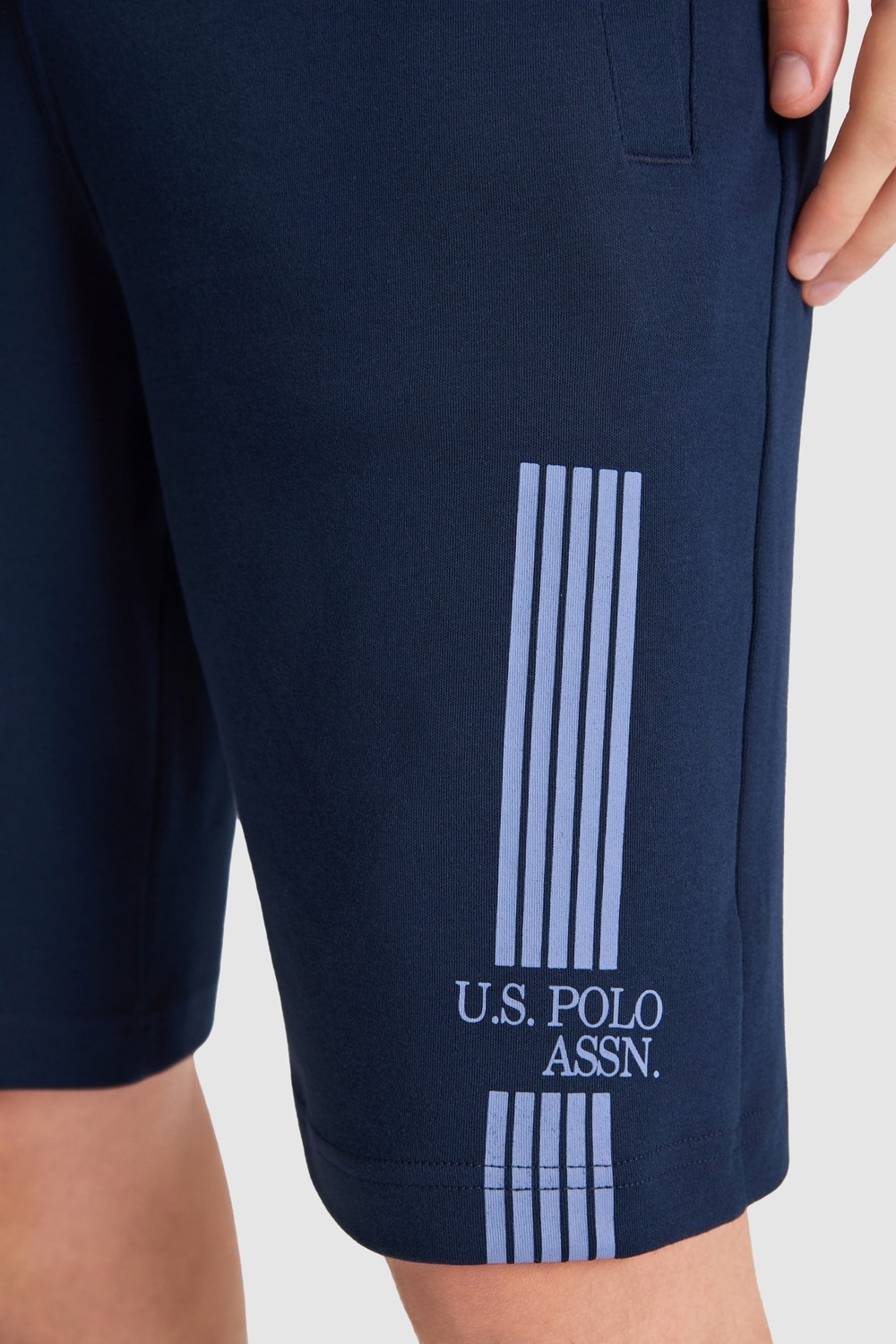 U.S. Polo Assn. Erkek Lacivert Şort (Örme) 50327204-VR033 görsel 6