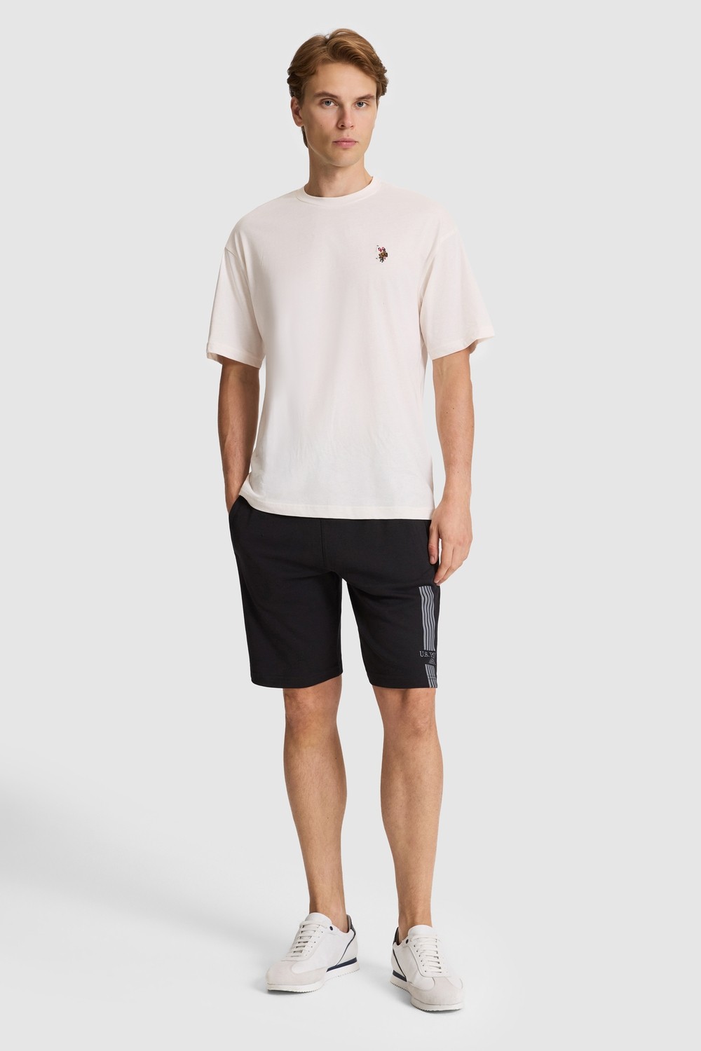 U.S. Polo Assn. Erkek Lacivert Şort (Örme) 50327204-VR033 görsel 7