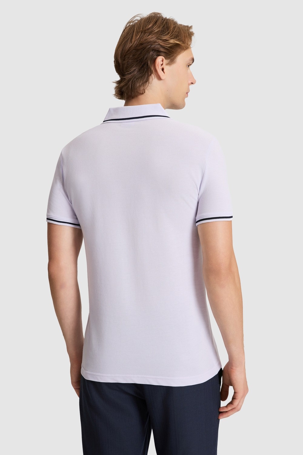 U.S. Polo Assn. Erkek Antrasit Melanj Tişört Basic 50326975-VR081 görsel 5