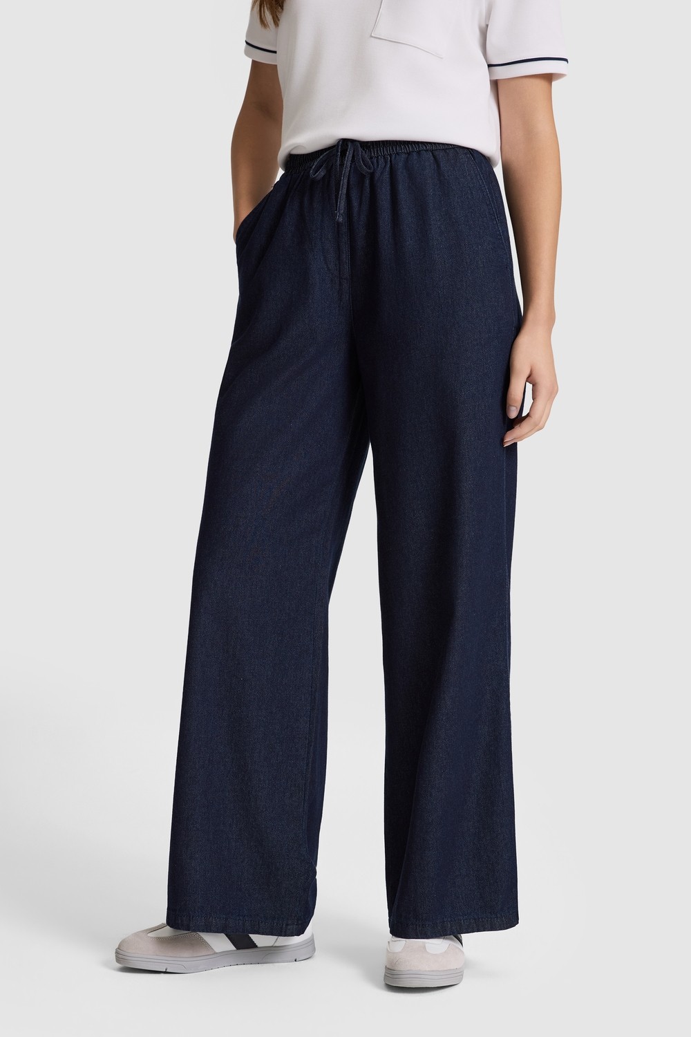 U.S. Polo Assn. Kadın Mavi Pantolon (Jean) 50325216-DN0013 görsel 4