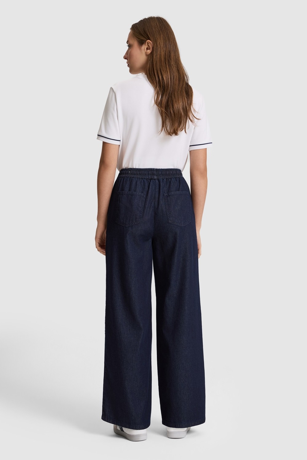 U.S. Polo Assn. Kadın Mavi Pantolon (Jean) 50325216-DN0013 görsel 5