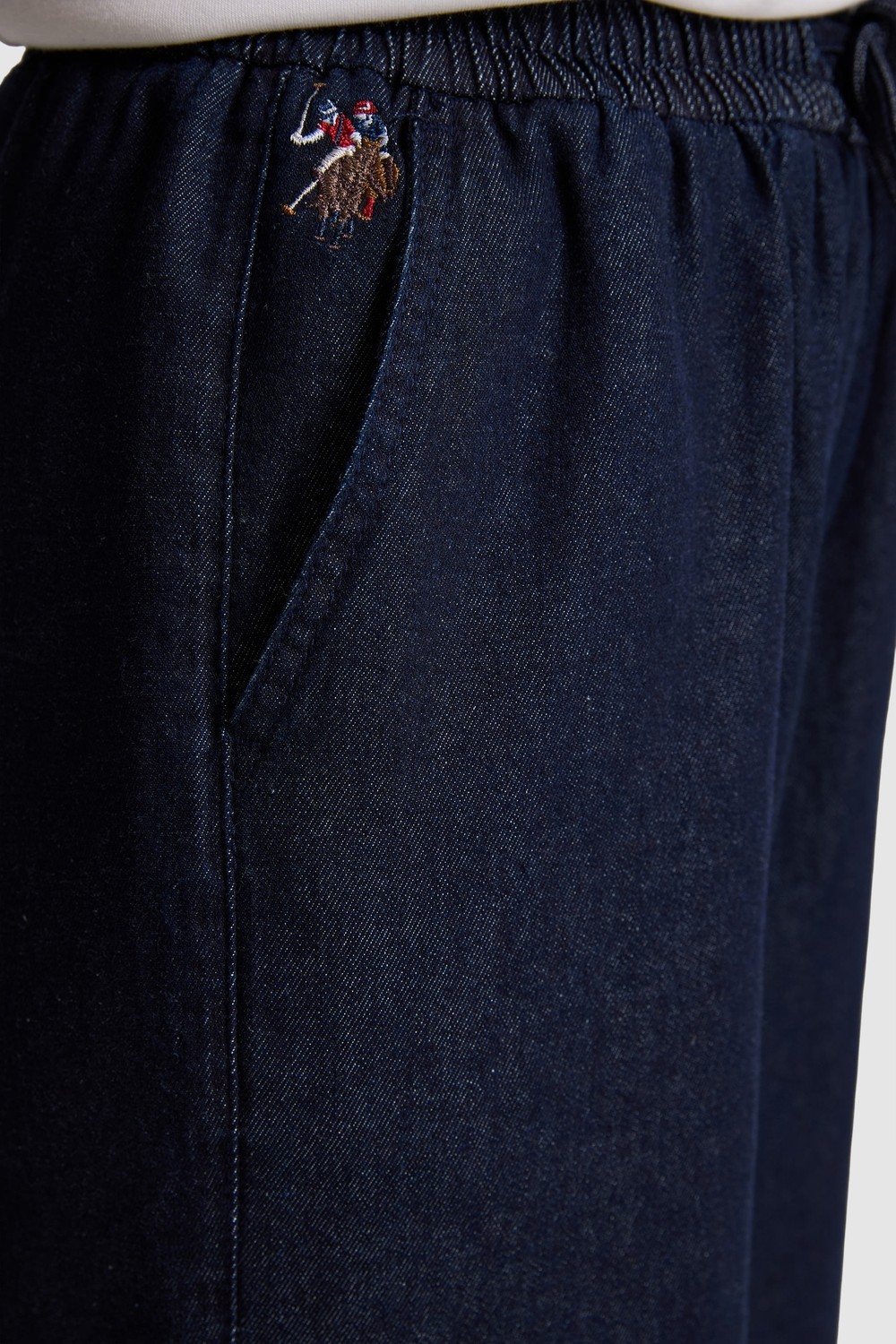 U.S. Polo Assn. Kadın Mavi Pantolon (Jean) 50325216-DN0013 görsel 6