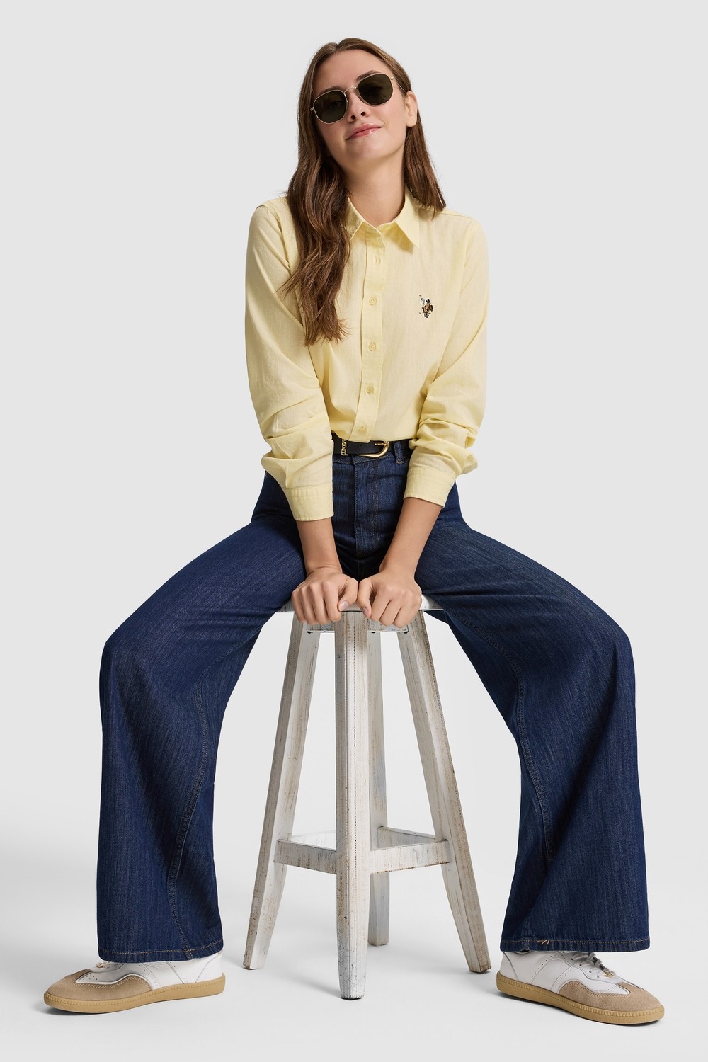 U.S. Polo Assn. Kadın Mavi Pantolon (Jean) 50325199-DN0013