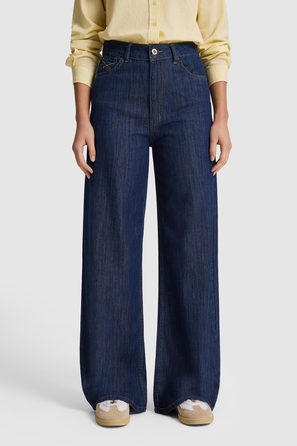 U.S. Polo Assn. Kadın Mavi Pantolon (Jean) 50325199-DN0013 görsel 2