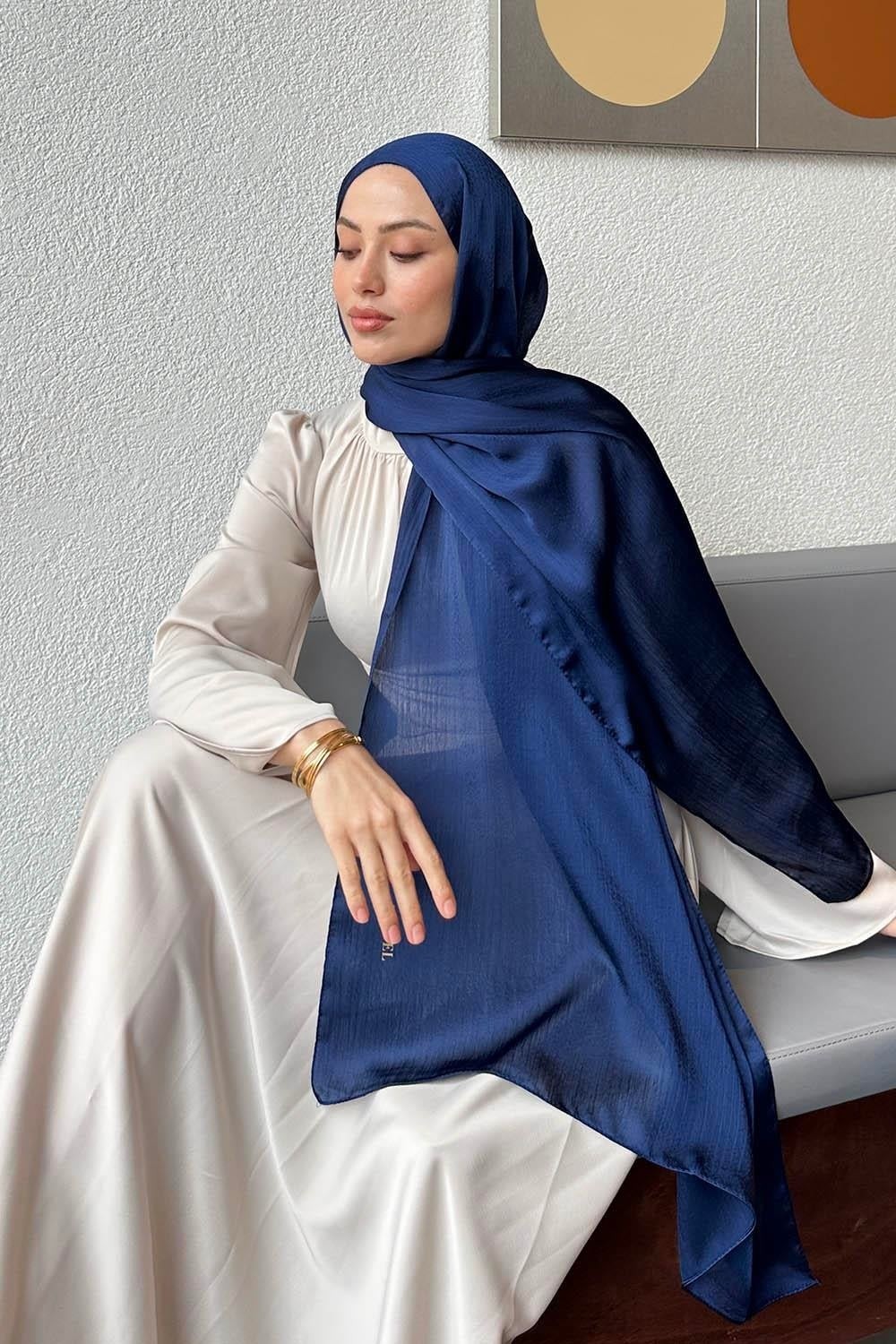Lamelif Janjan Şal Siyah görsel 3