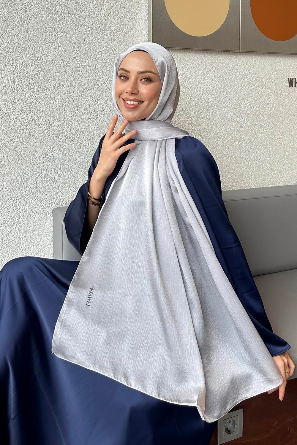 Lamelif Janjan Şal Siyah görsel 6