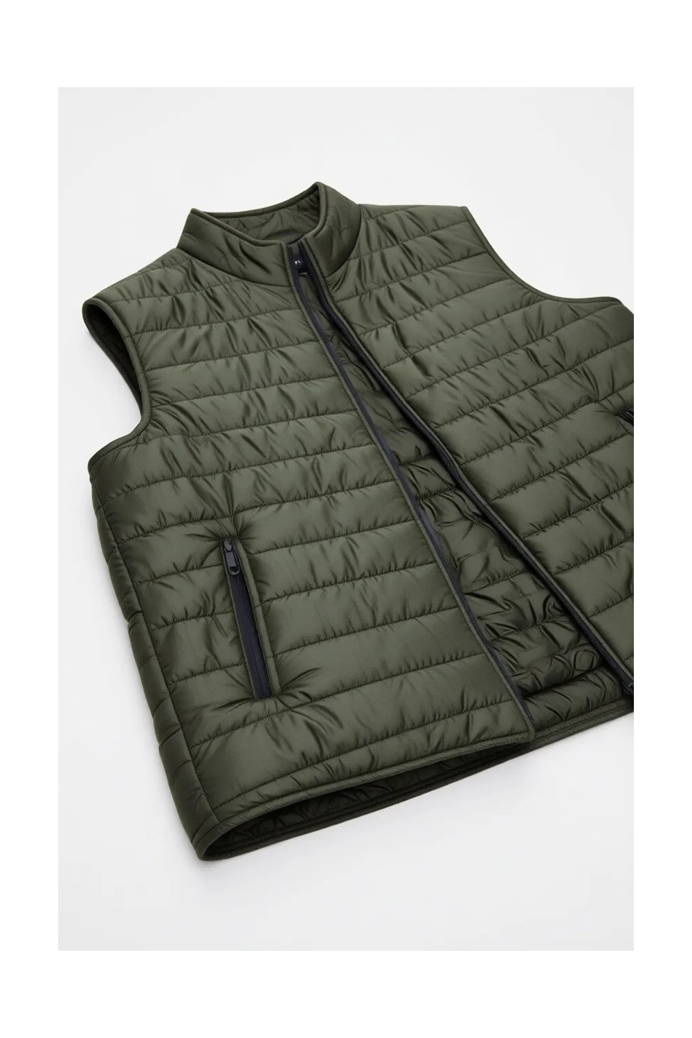 D'S Damat Regular Fit Beyaz Mevsimlik Yelek Mont 7HF07ORT42611 görsel 6