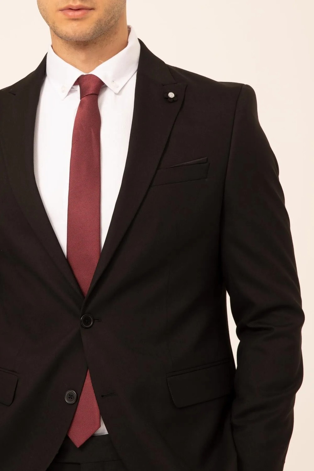 Süvari Yelekli Slim Fit Takım Elbise görsel 8