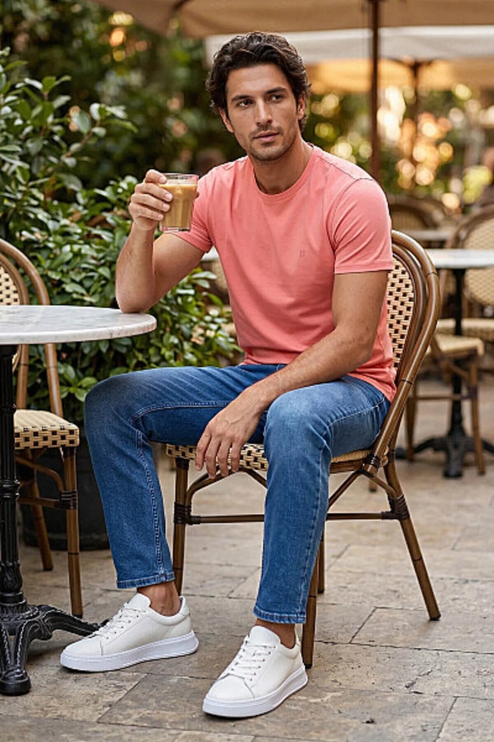 Hatemoğlu Siyah Casual Bağcıklı Deri Sneakers görsel 3