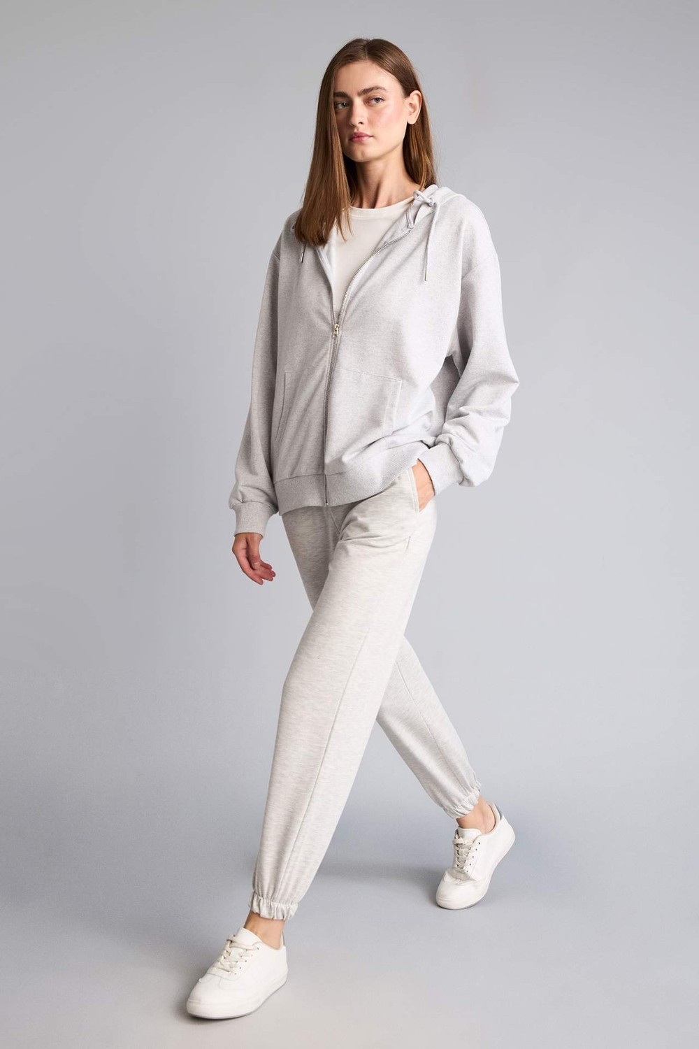 DeFacto Jogger Fit Basic Siyah Eşofman Altı D4234AX26AU görsel 6