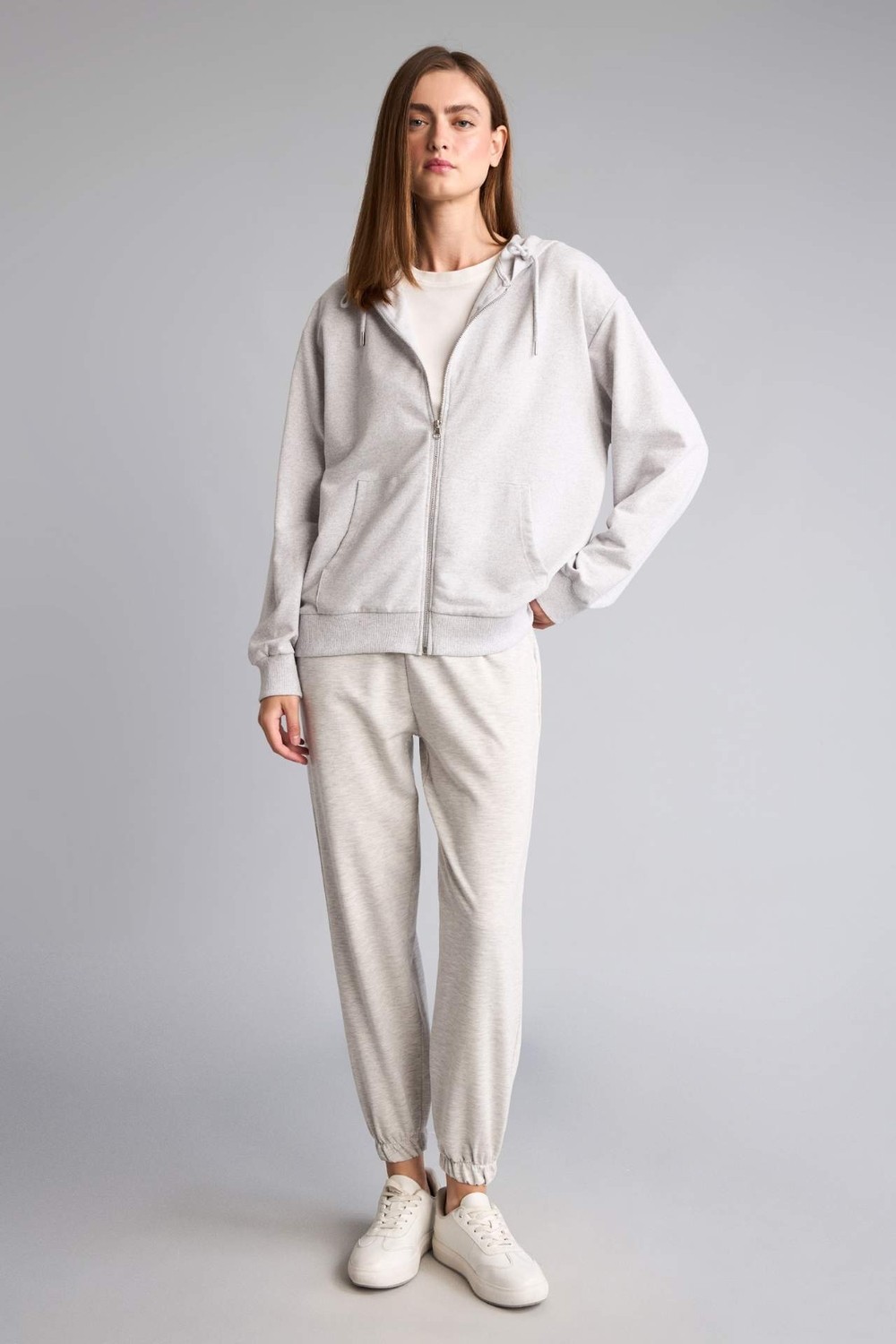 DeFacto Jogger Fit Basic Siyah Eşofman Altı D4234AX26AU görsel 7