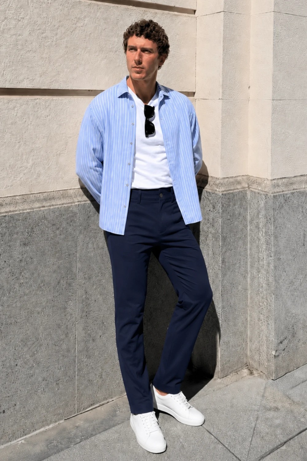 Madmext Siyah Regular Fit Düz Kesim Yan Cepli Erkek Pantolon 6540