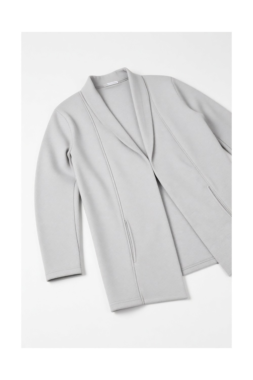 The Rule Erkek Siyah Regular Fit Uzun Hırka RF0002 %65 Pamuk %35 Polyester Düz Desenli Günlük Stil görsel 8