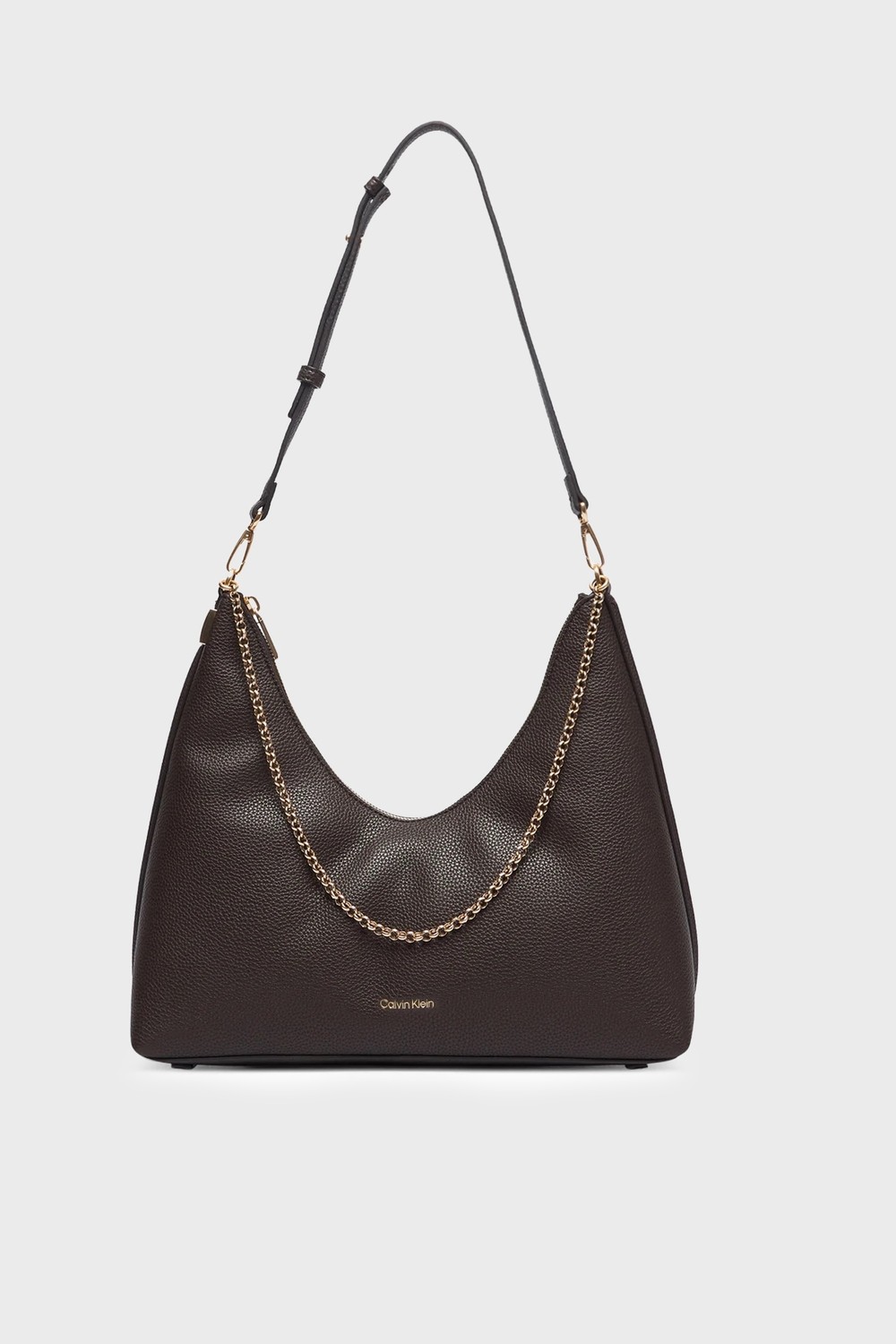 Calvin Klein Zincir Detaylı Ayarlanabilir Askılı Çanta LV04F3495GBAL Bayan Çanta LV04F3495G Bal