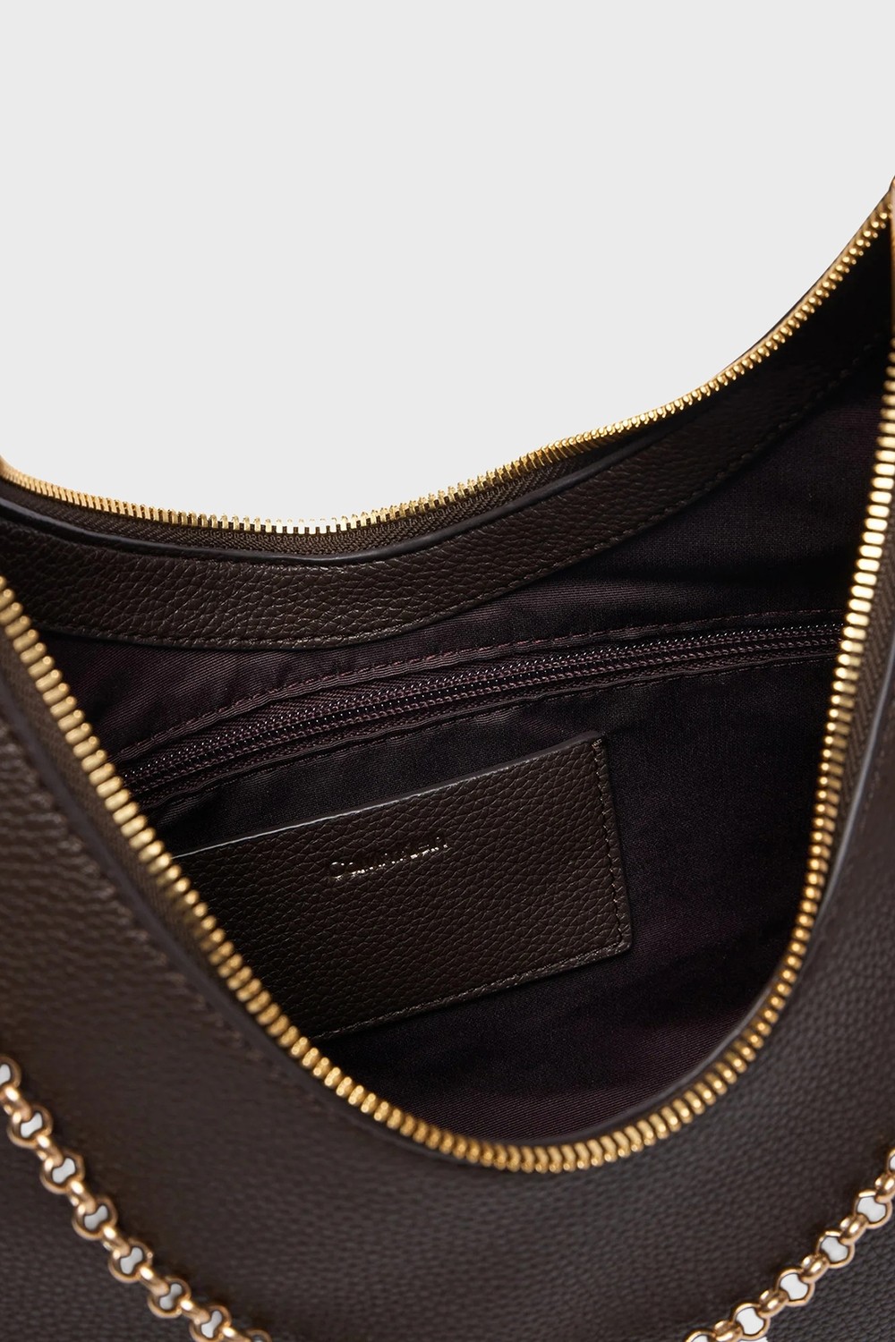 Calvin Klein Zincir Detaylı Ayarlanabilir Askılı Çanta LV04F3495GBAL Bayan Çanta LV04F3495G Bal görsel 5