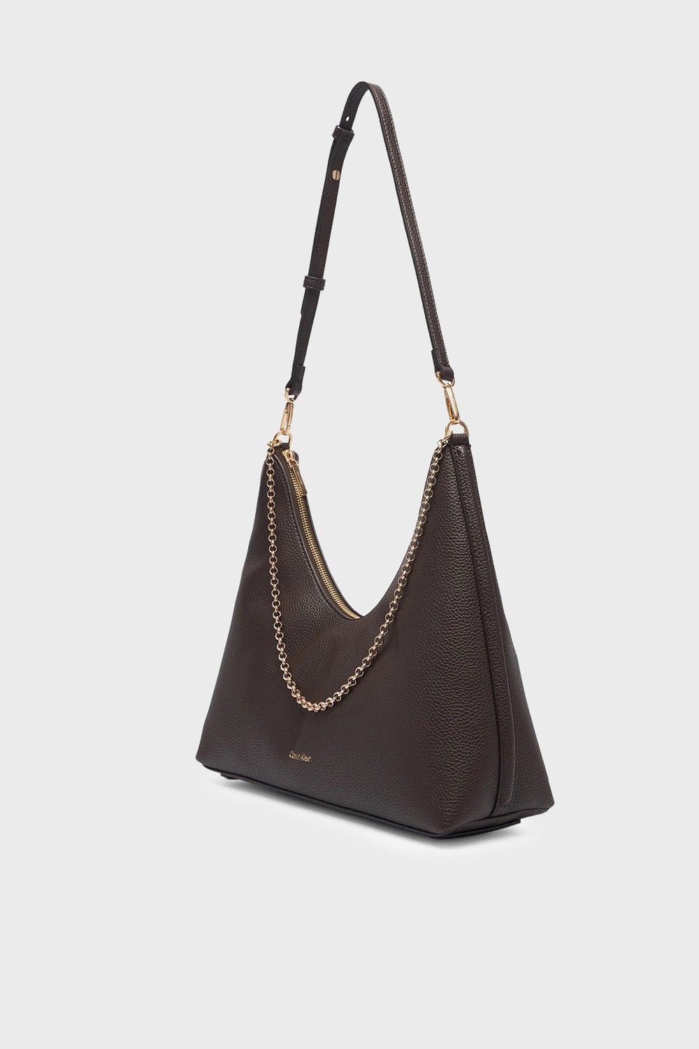 Calvin Klein Zincir Detaylı Ayarlanabilir Askılı Çanta LV04F3495GBAL Bayan Çanta LV04F3495G Bal görsel 6
