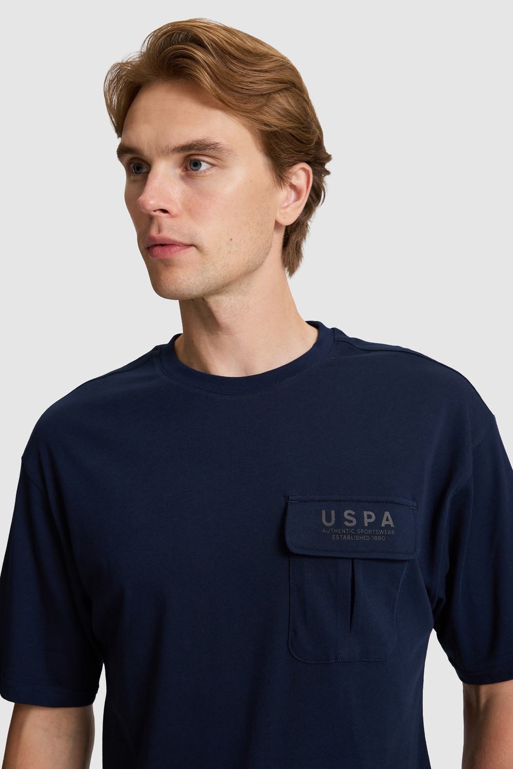 U.S. Polo Assn. Erkek Lacivert Tişört 50327021-VR033 görsel 2