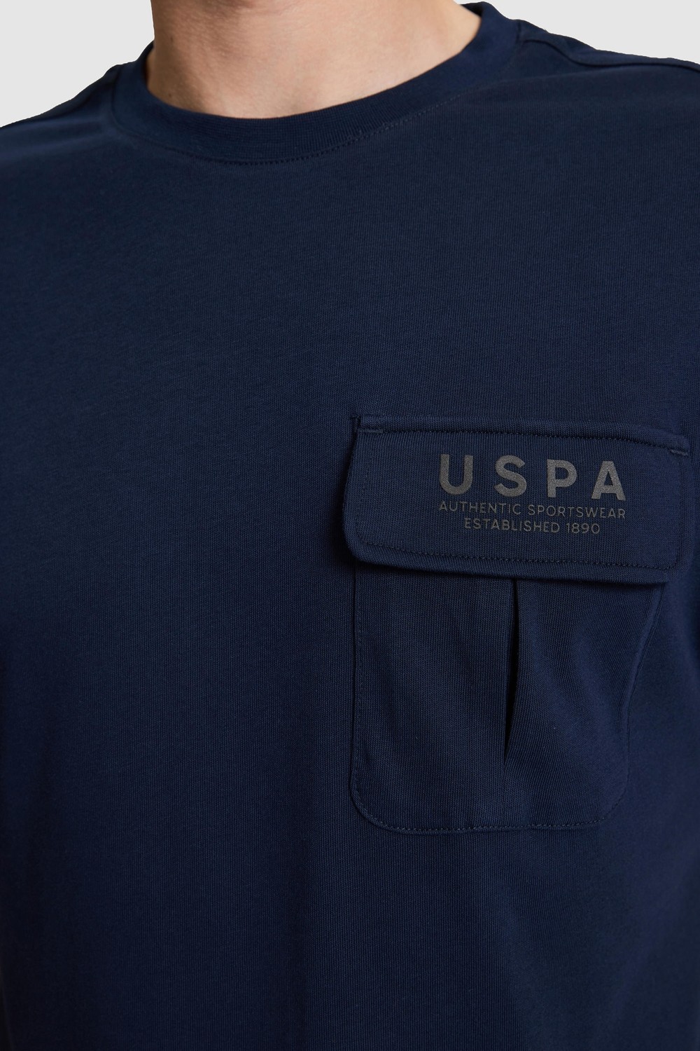U.S. Polo Assn. Erkek Lacivert Tişört 50327021-VR033 görsel 6