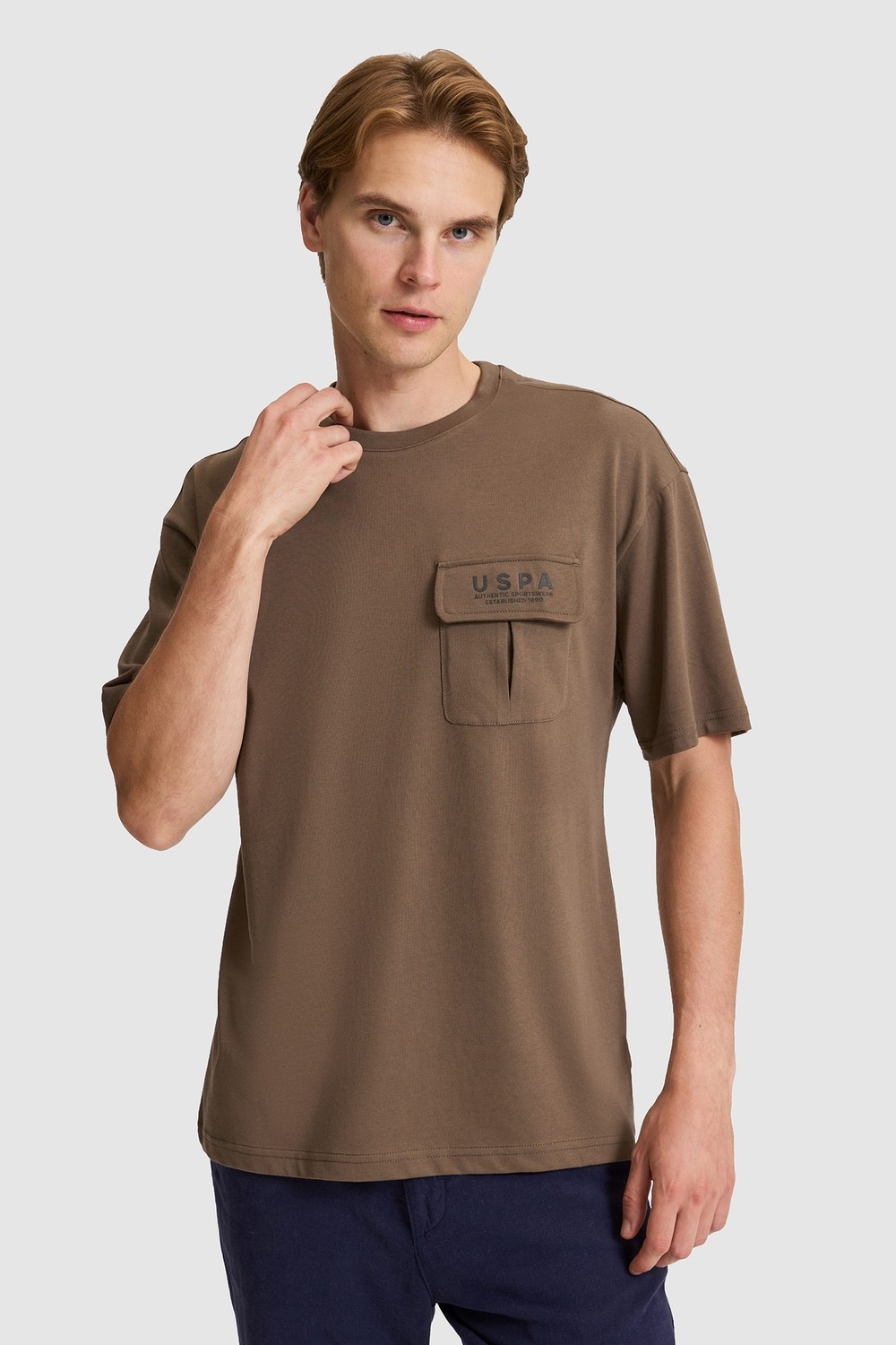 U.S. Polo Assn. Erkek Lacivert Tişört 50327021-VR033 görsel 7