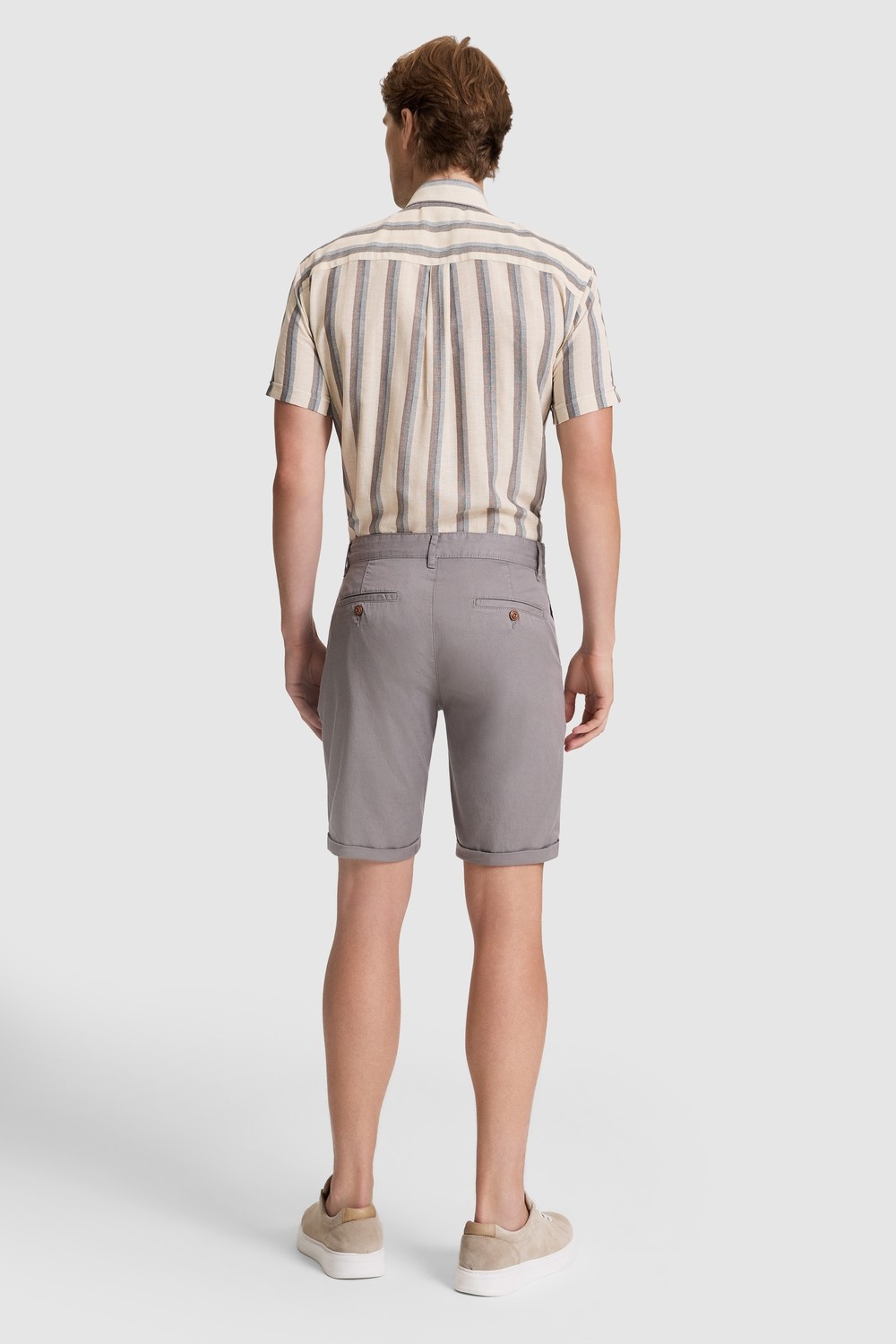 U.S. Polo Assn. Erkek Gri Şort / Bermuda 50326129-VR024 görsel 5