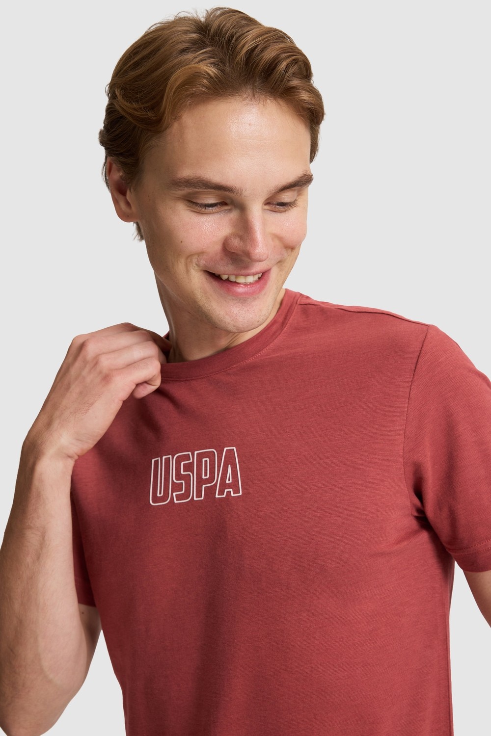 U.S. Polo Assn. Erkek Antrasit Tişört 50327159-VR006 görsel 8